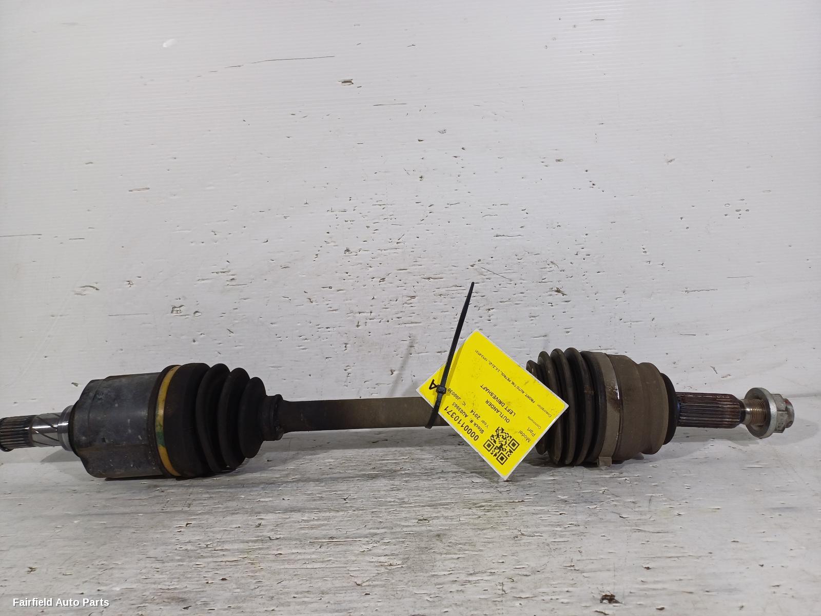 2012-2021 Mitsubishi Outlander Left Driveshaft