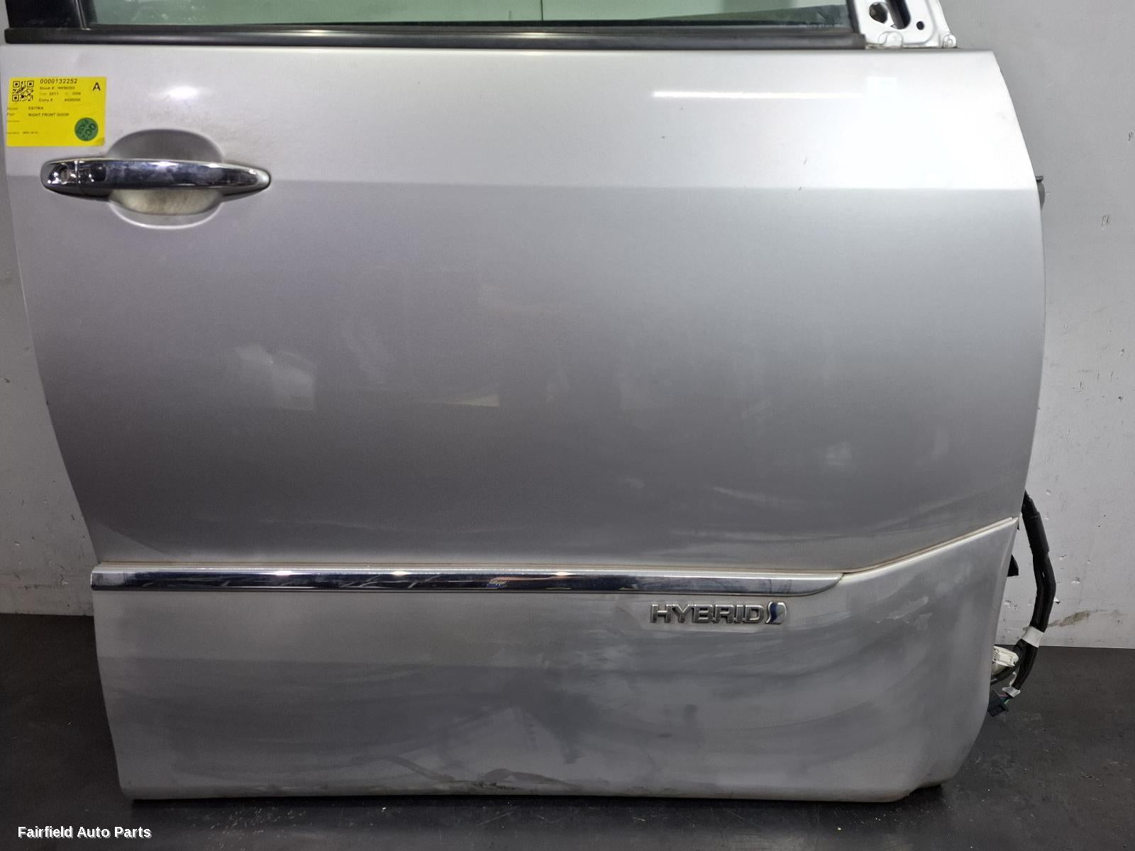 2005-2019 Toyota Estima Right Front Door