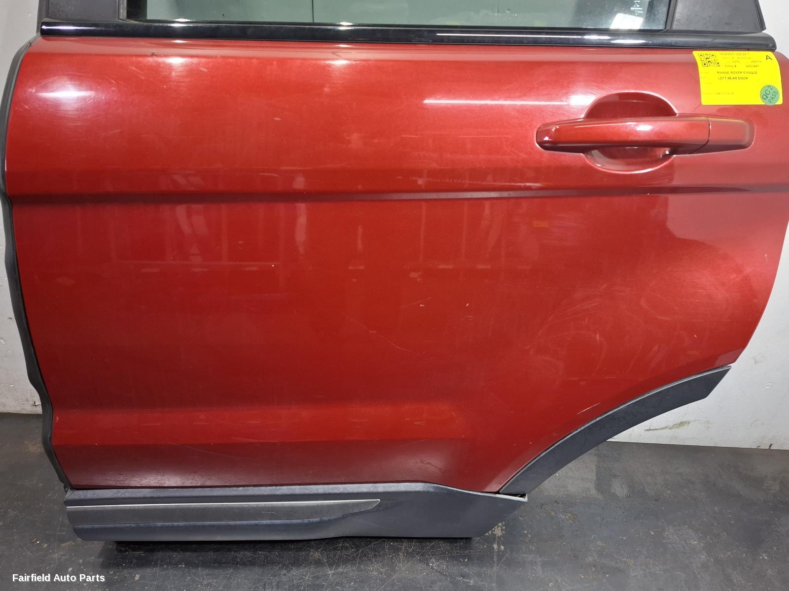 2011-2019 Land Rover Rangerover Evoque Left Rear Door Sliding