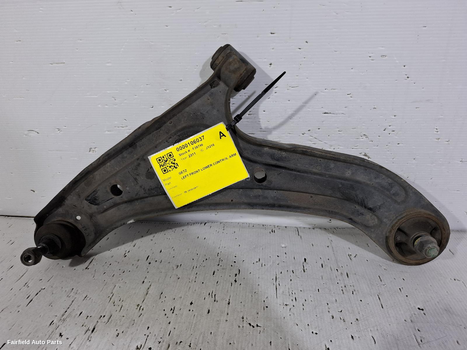 2002-2011 Hyundai Getz Left Front Lower Control Arm
