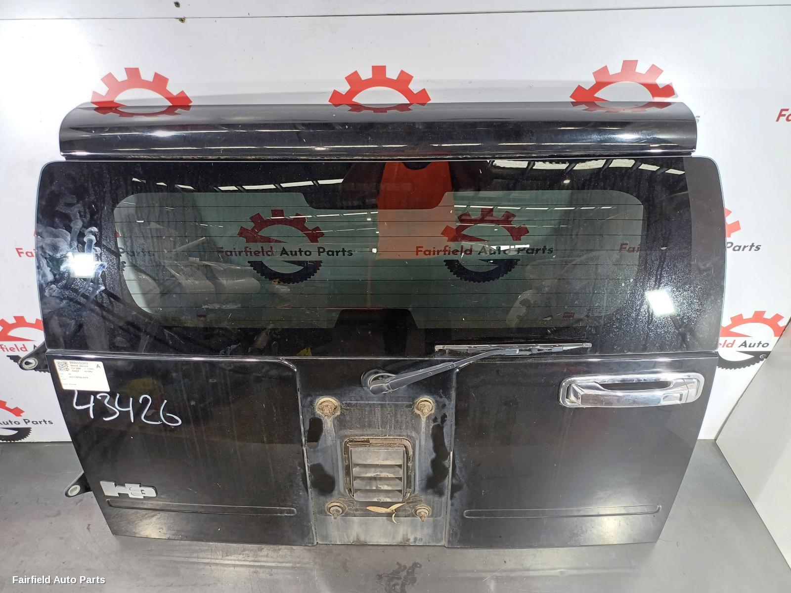 2007-2009 Hummer H3 Bootlid Tailgate