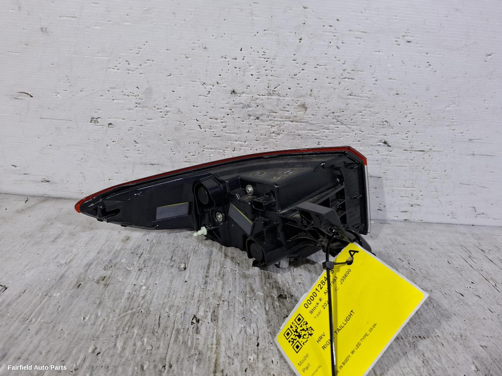 2021-2024 Honda Hrv Right Taillight