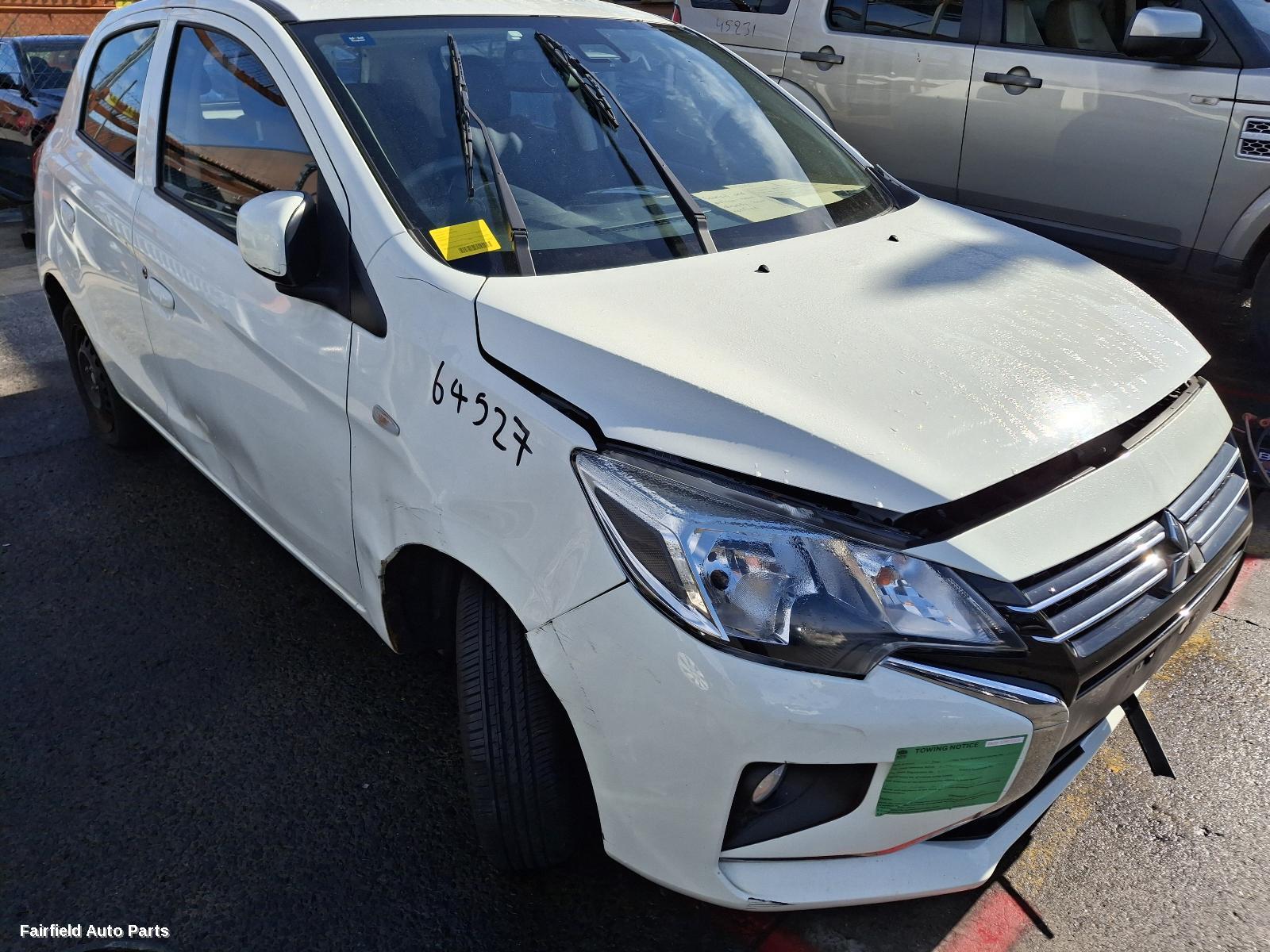 2021 Mitsubishi Mirage Right Rear Door Sliding