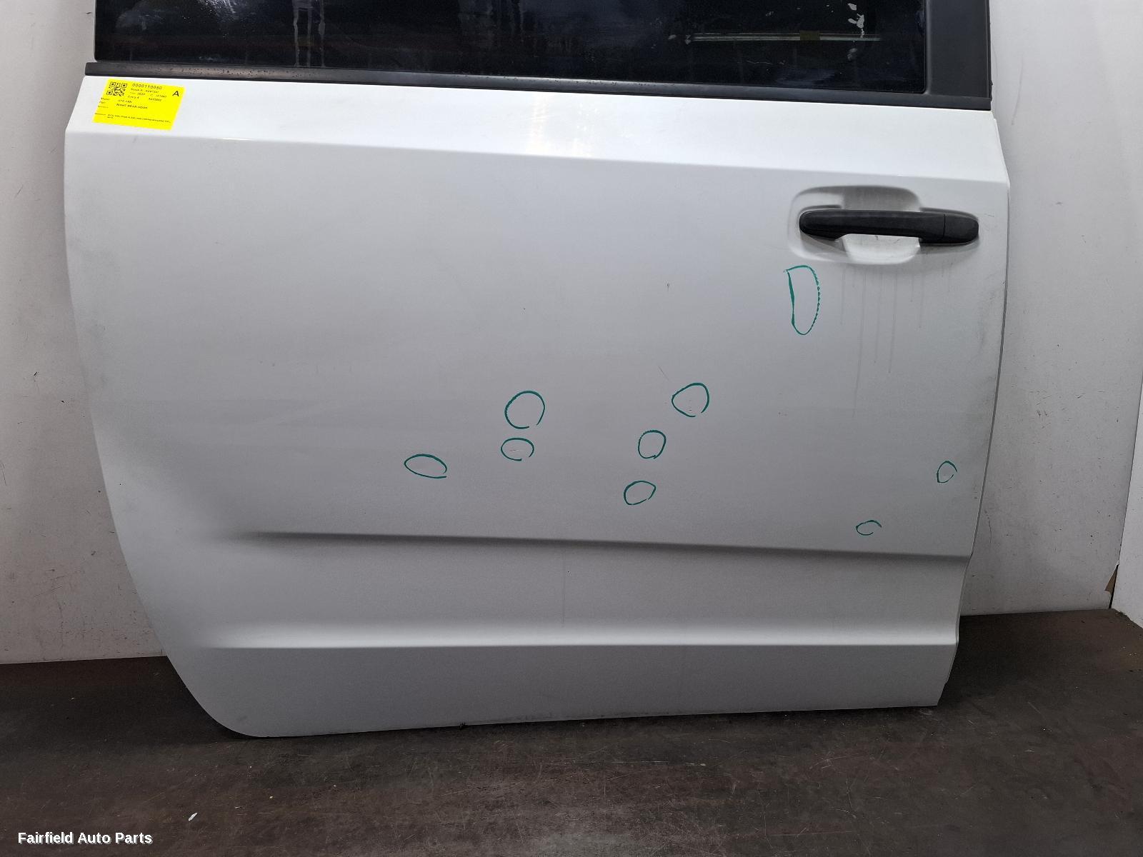 2015-2025 Ldv G10 Right Rear Door Sliding