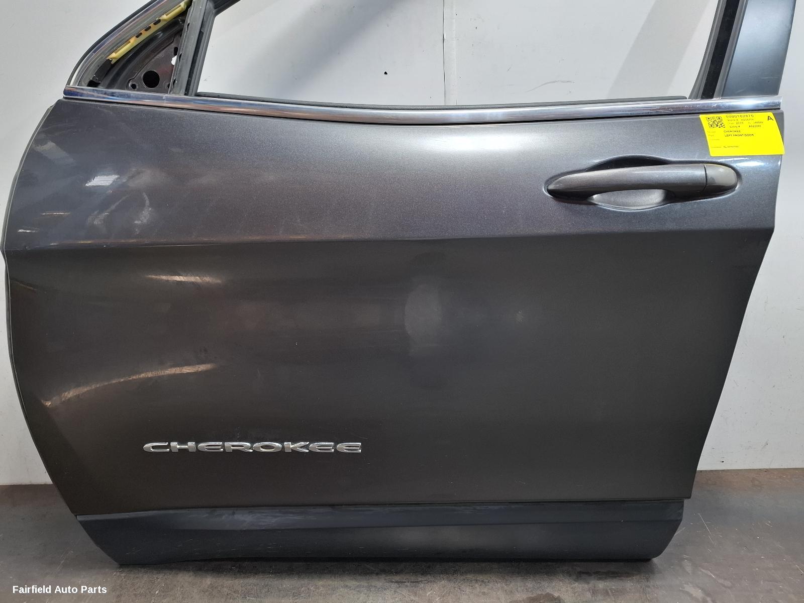2014-2022 Jeep Cherokee Left Front Door