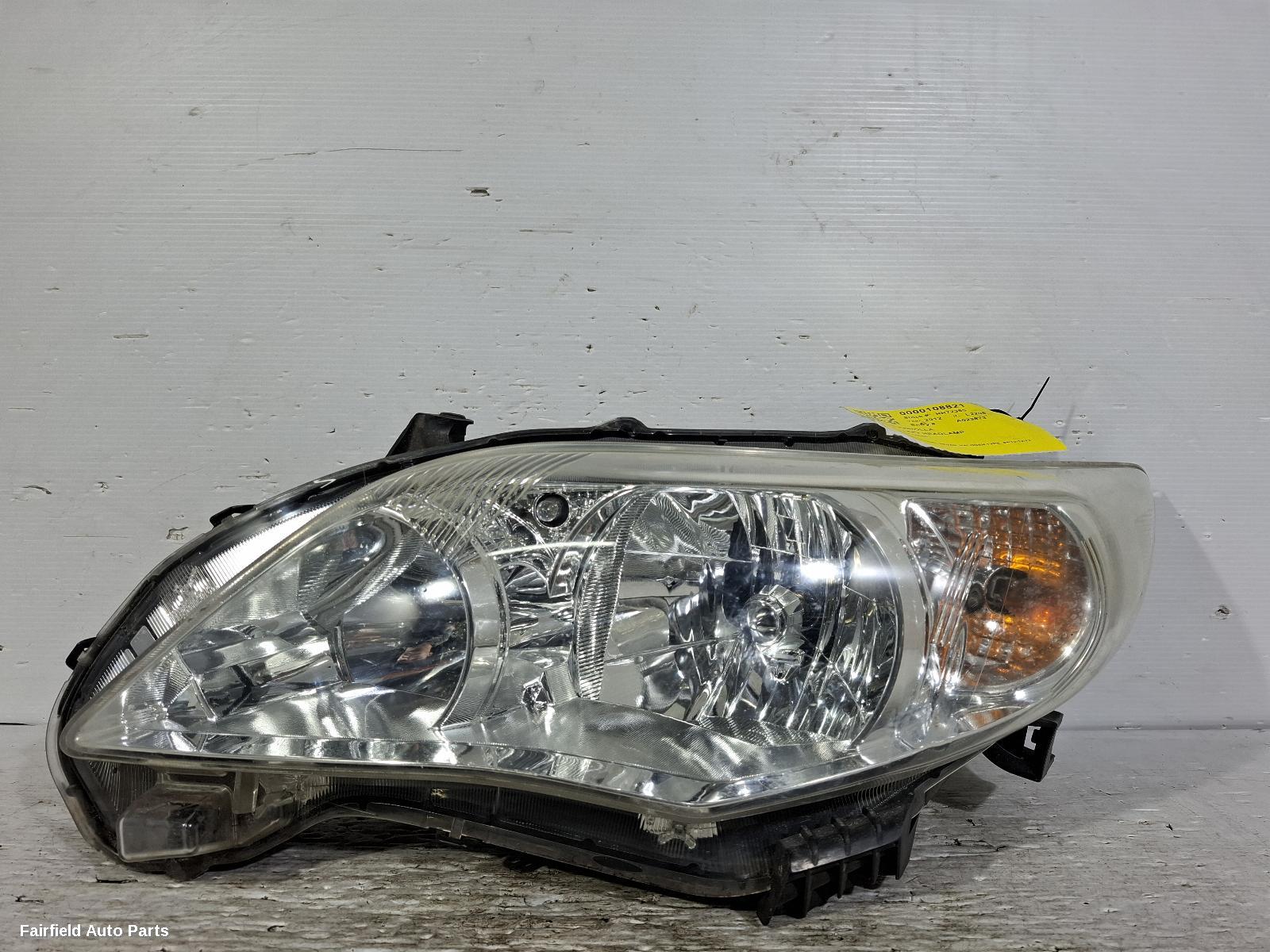 2010-2013 Toyota Corolla Left Headlamp