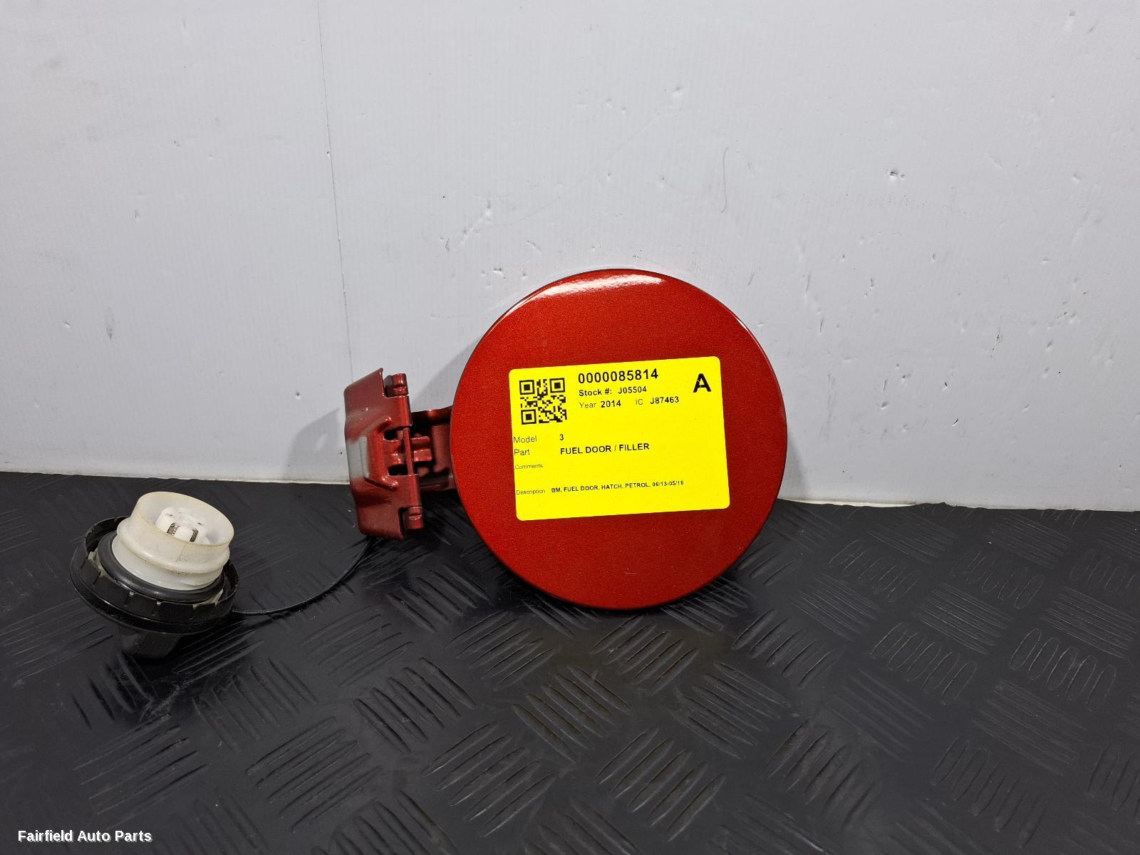 2013-2016 Mazda 3 Fuel Door Filler
