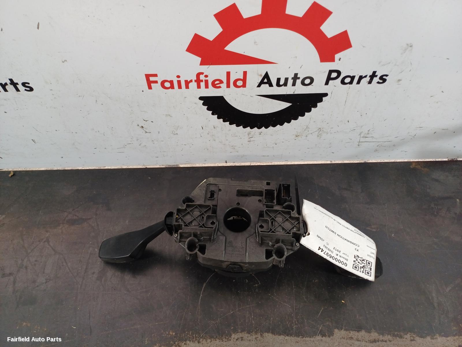 2010-2014 Bmw X3 Combination Switch