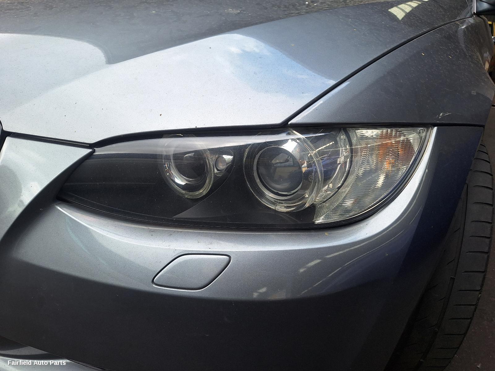 2007 Bmw 3 Series Left Headlamp