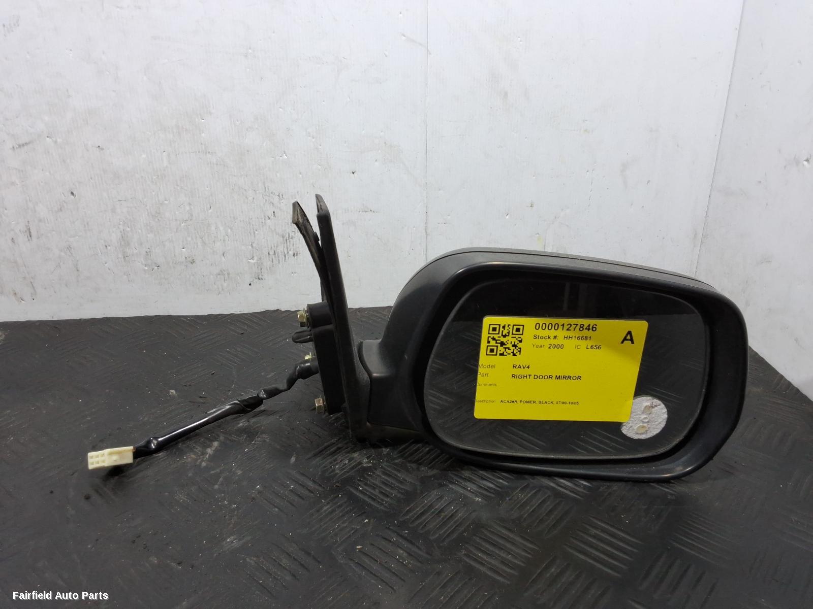 2000-2005 Toyota Rav4 Right Door Mirror