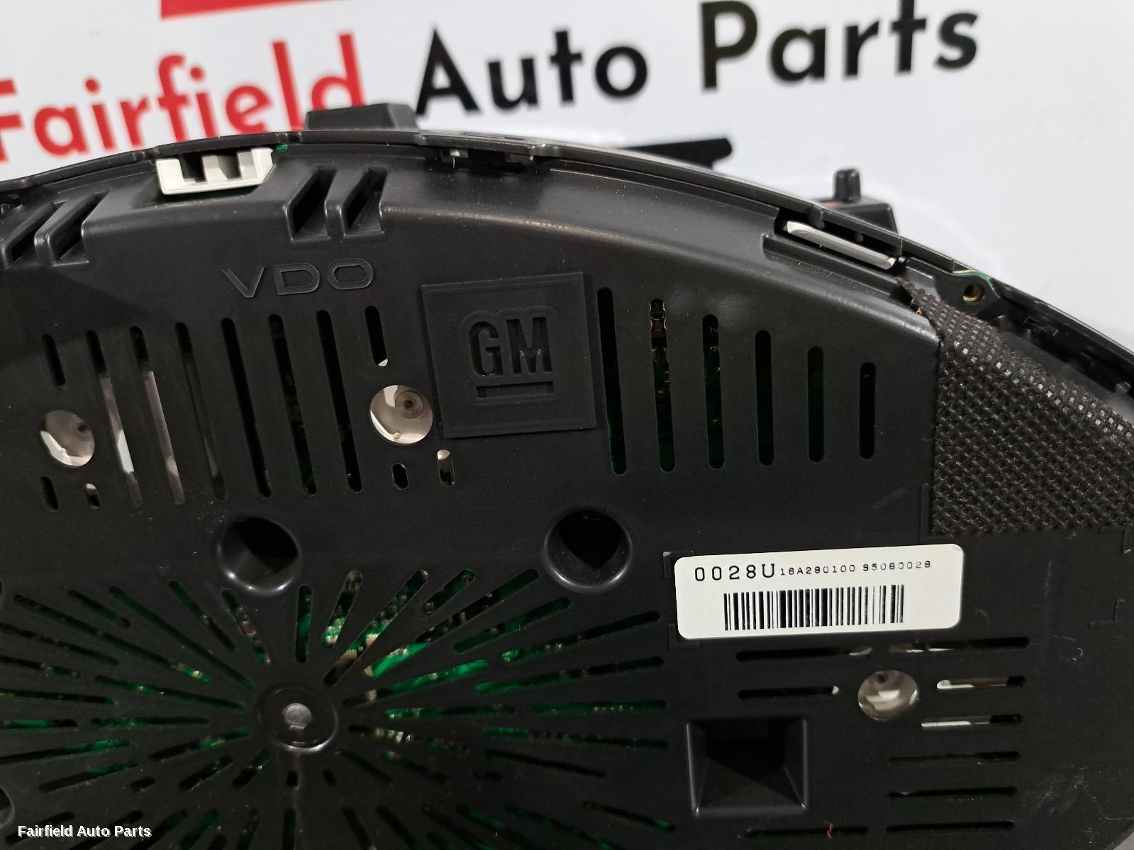 2011-2017 Holden Cruze Instrument Cluster
