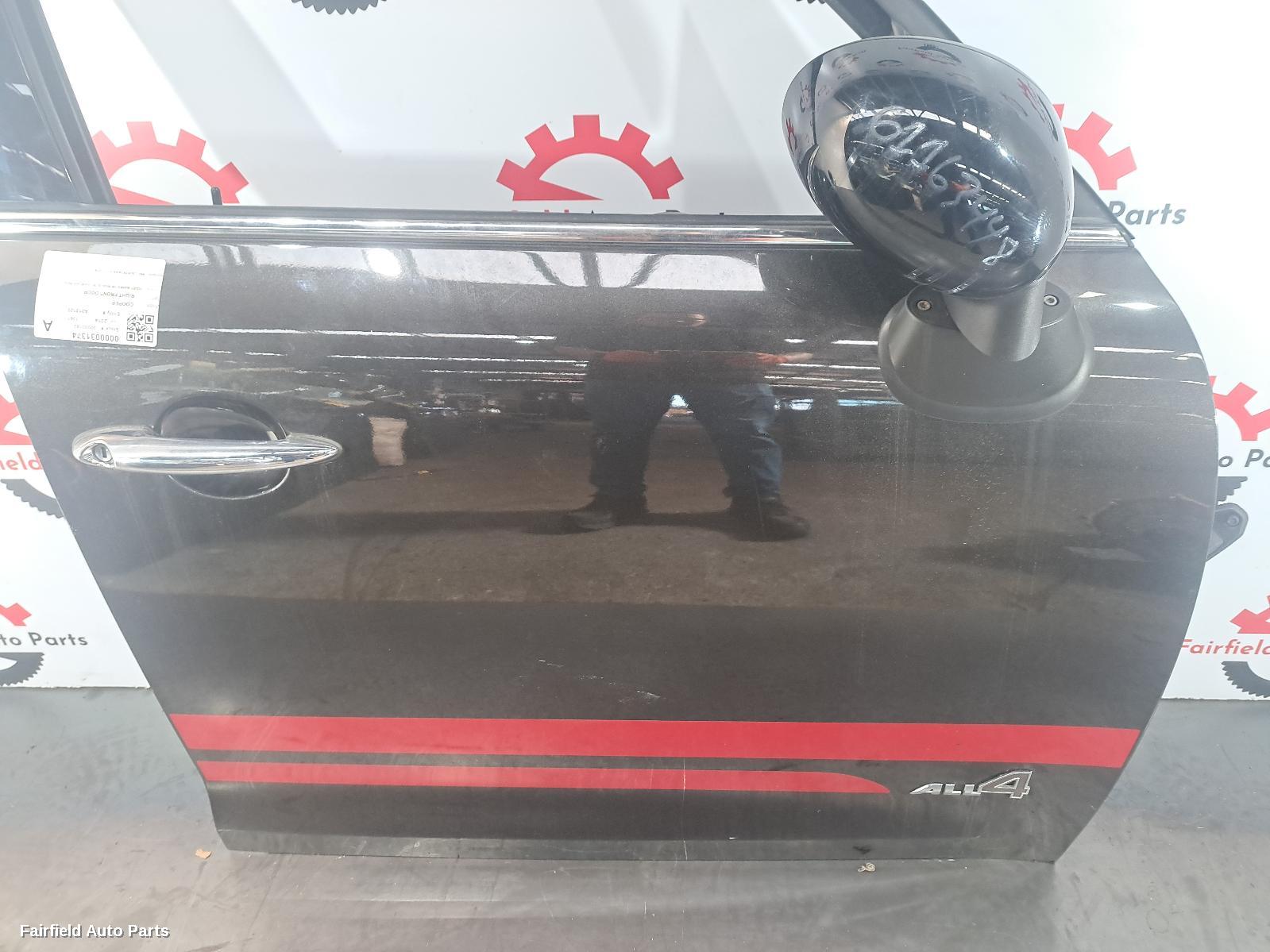 2014 Mini Cooper Right Front Door