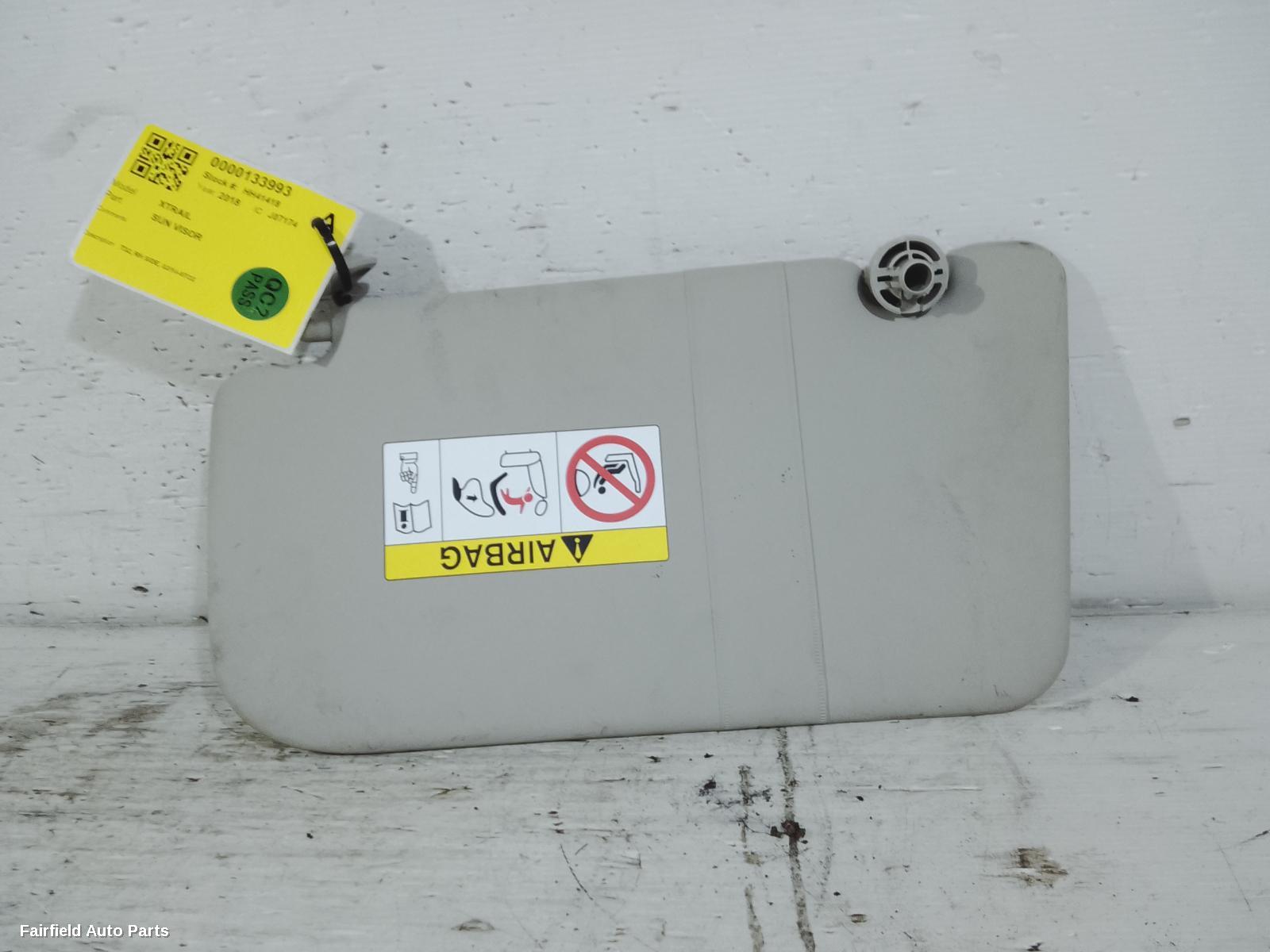 2014-2022 Nissan Xtrail Sunvisor