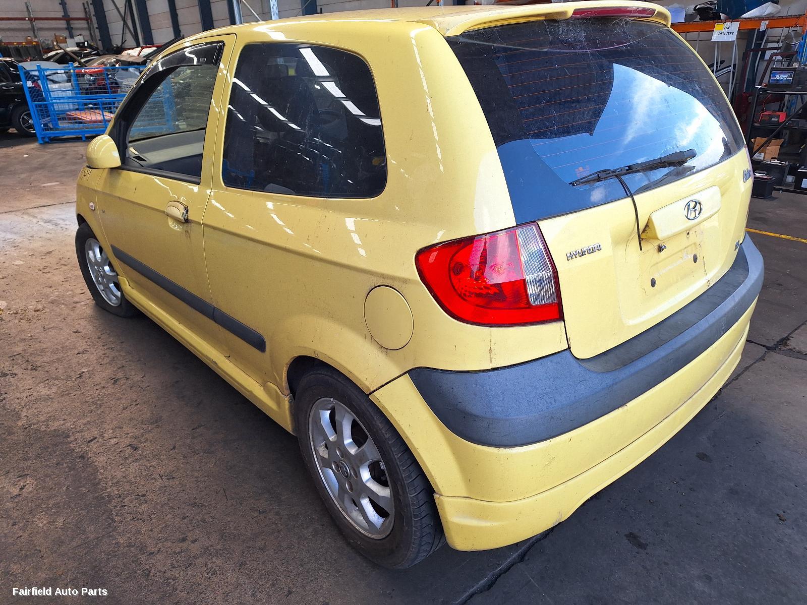 2008 Hyundai Getz Rear Spoiler
