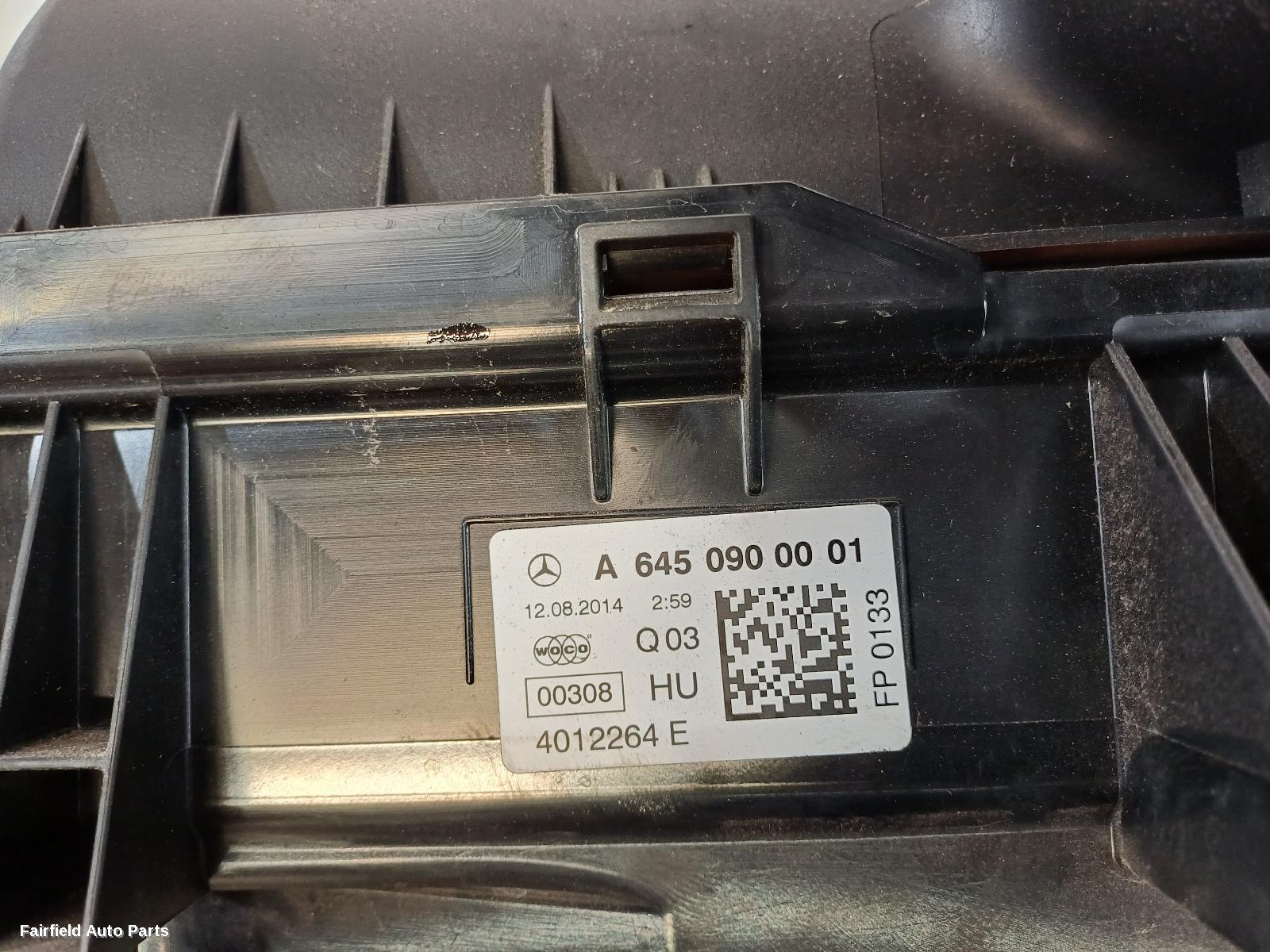 2012-2018 Mercedes A Class Air Cleaner Box