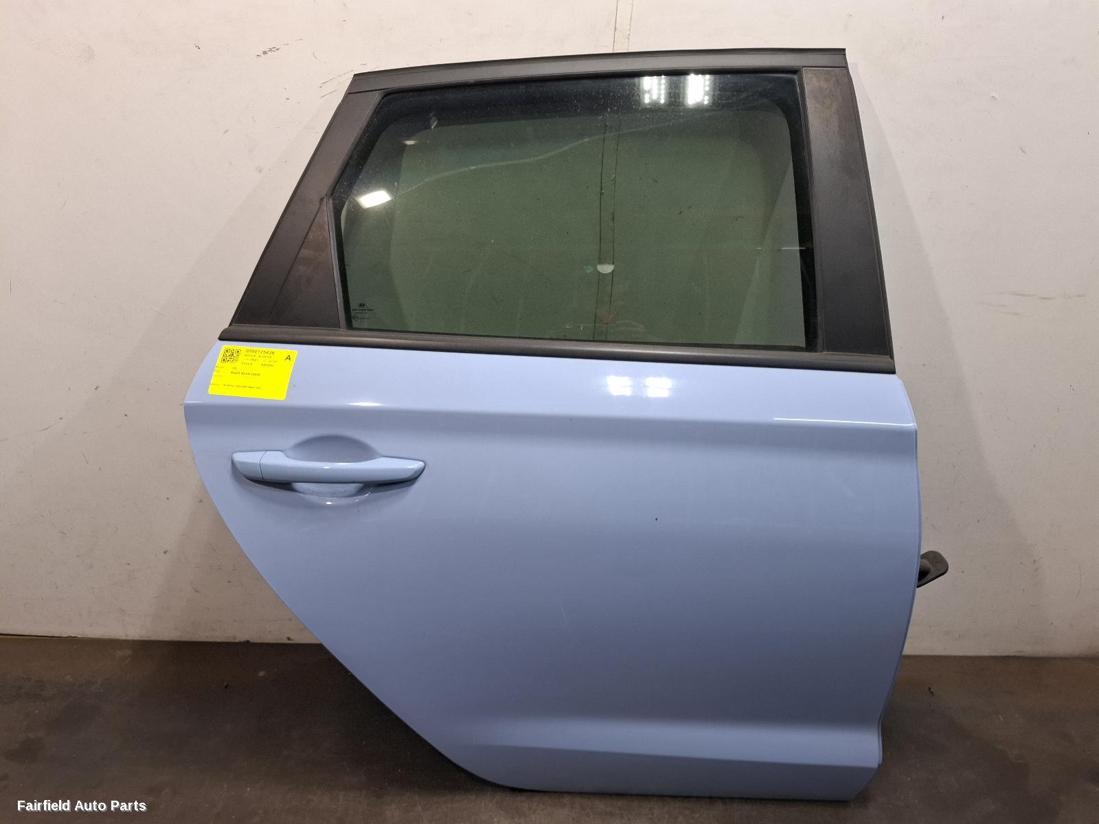 2017-2026 Hyundai I30 Right Rear Door Sliding