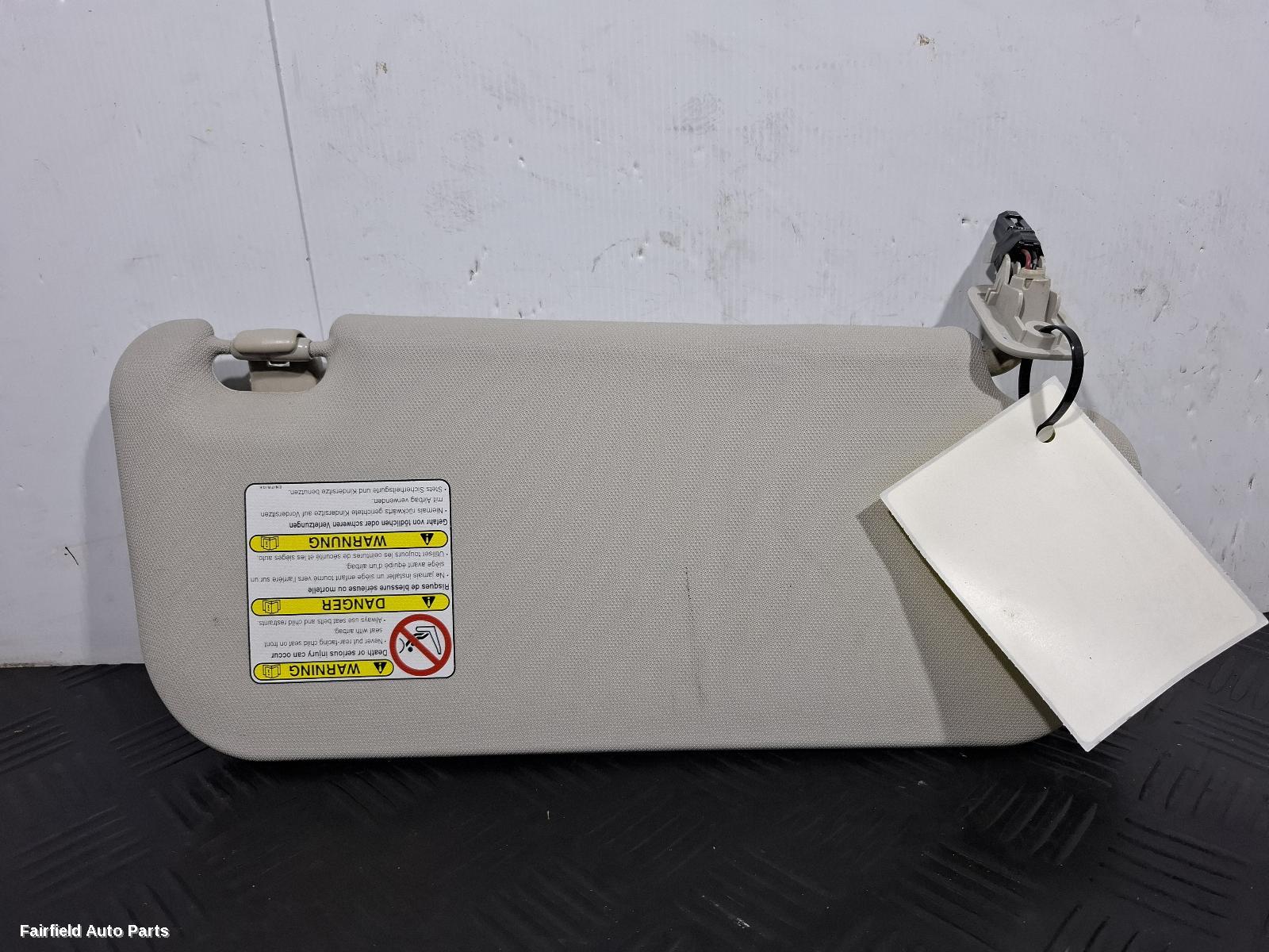 2008-2012 Mazda 6 Sunvisor