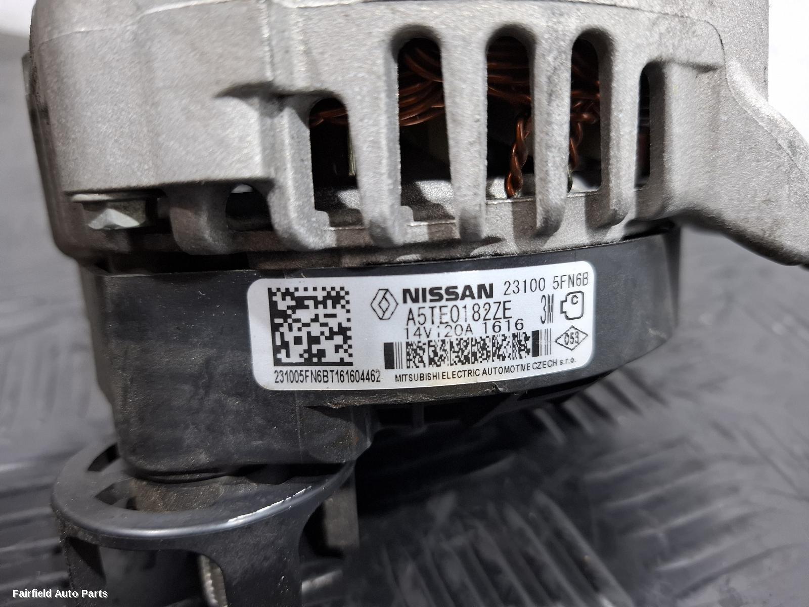 2021-2023 Renault Captur Alternator