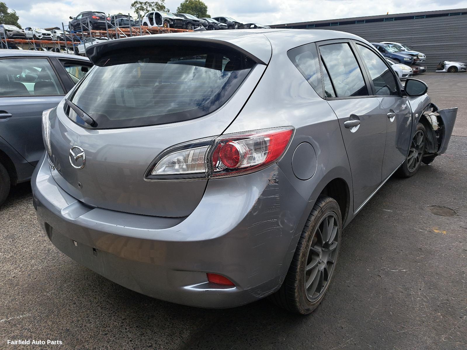 2013 Mazda 3 Left Taillight