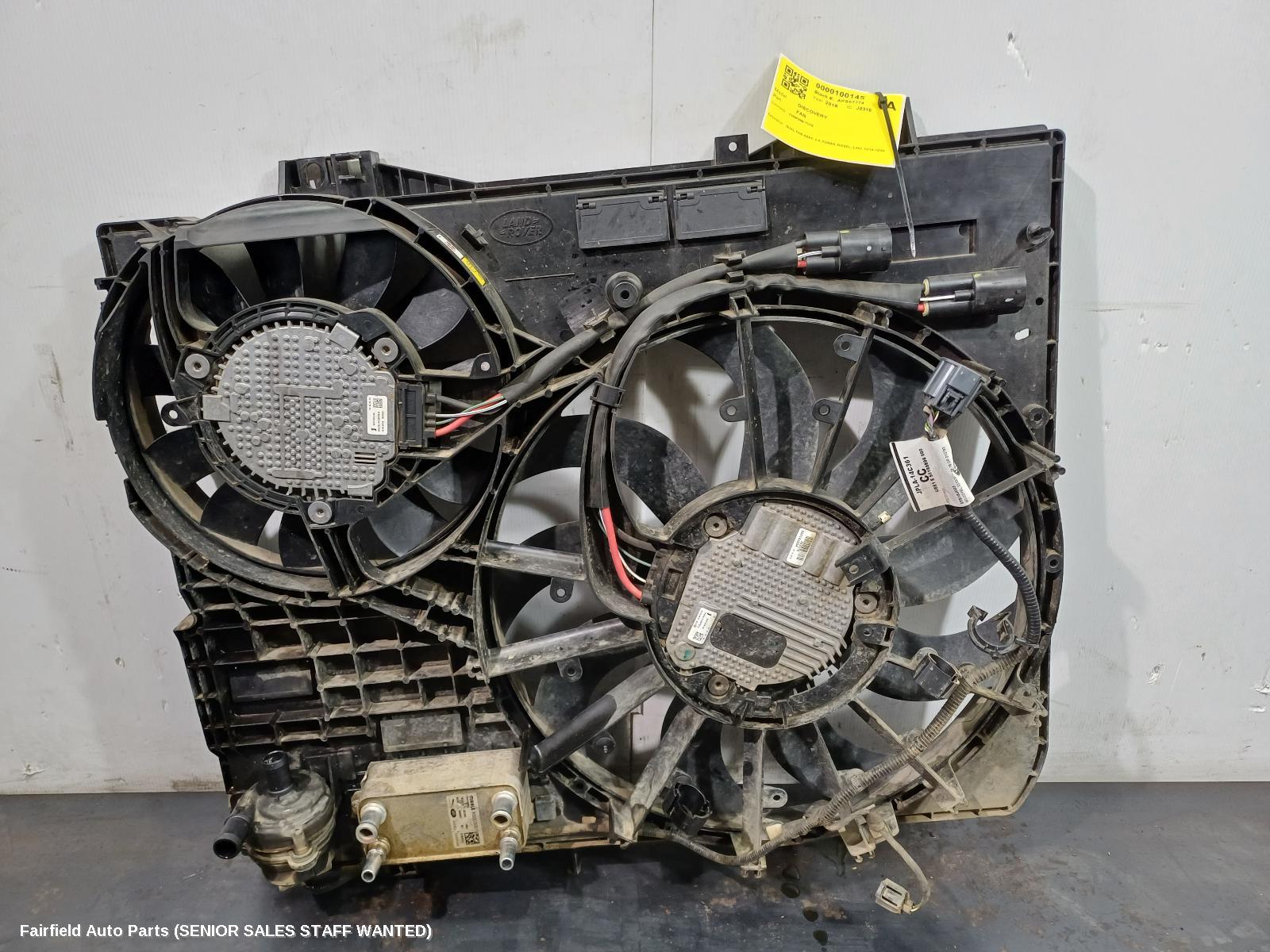 2018 Land Rover Discovery Fan