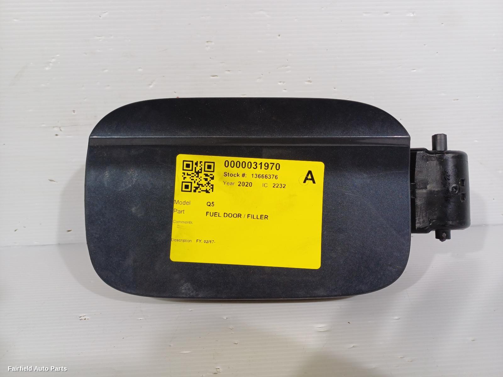 2017-2025 Audi Q5 Fuel Door Filler