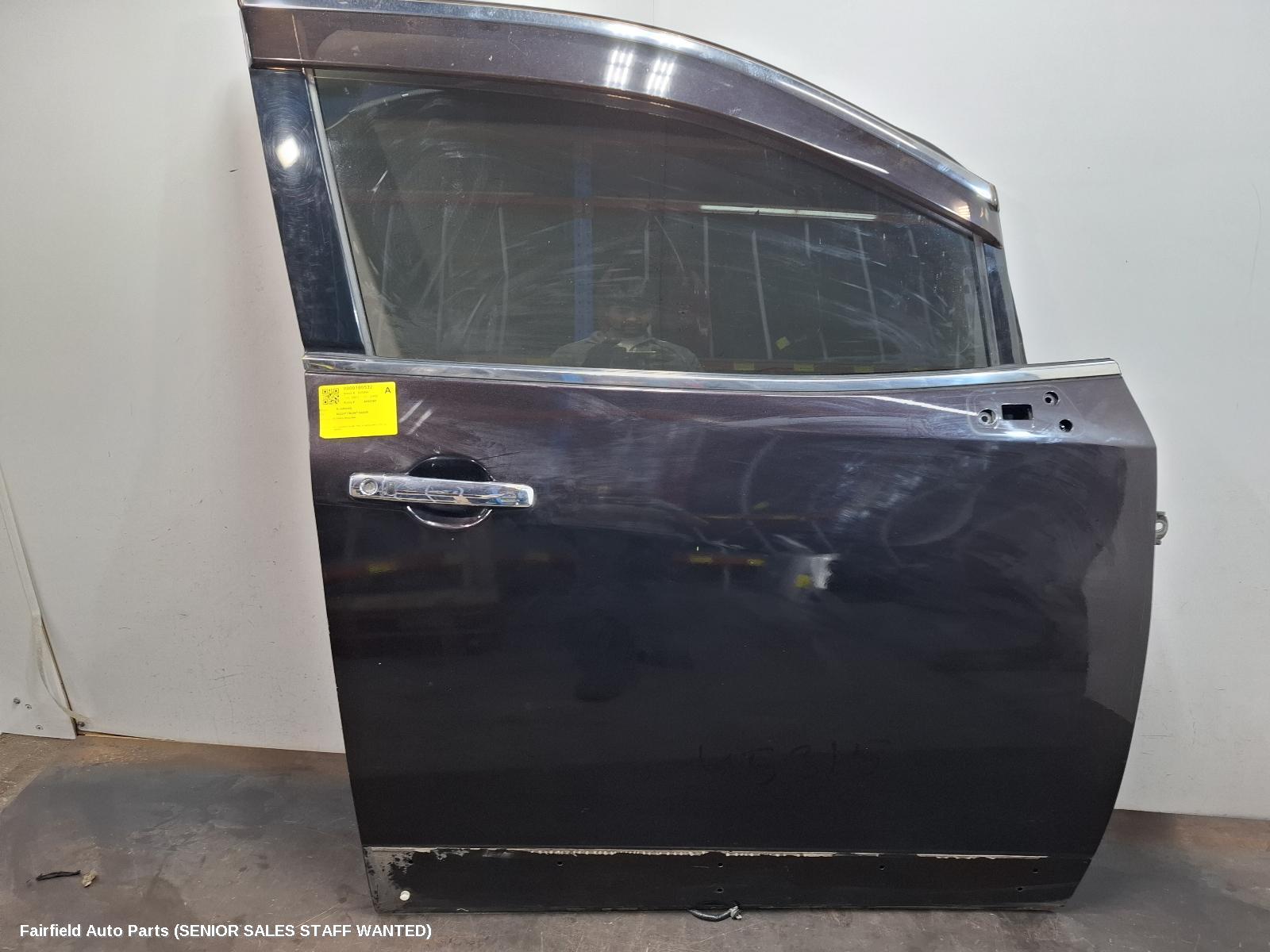 2010-2022 Nissan Elgrand Right Front Door