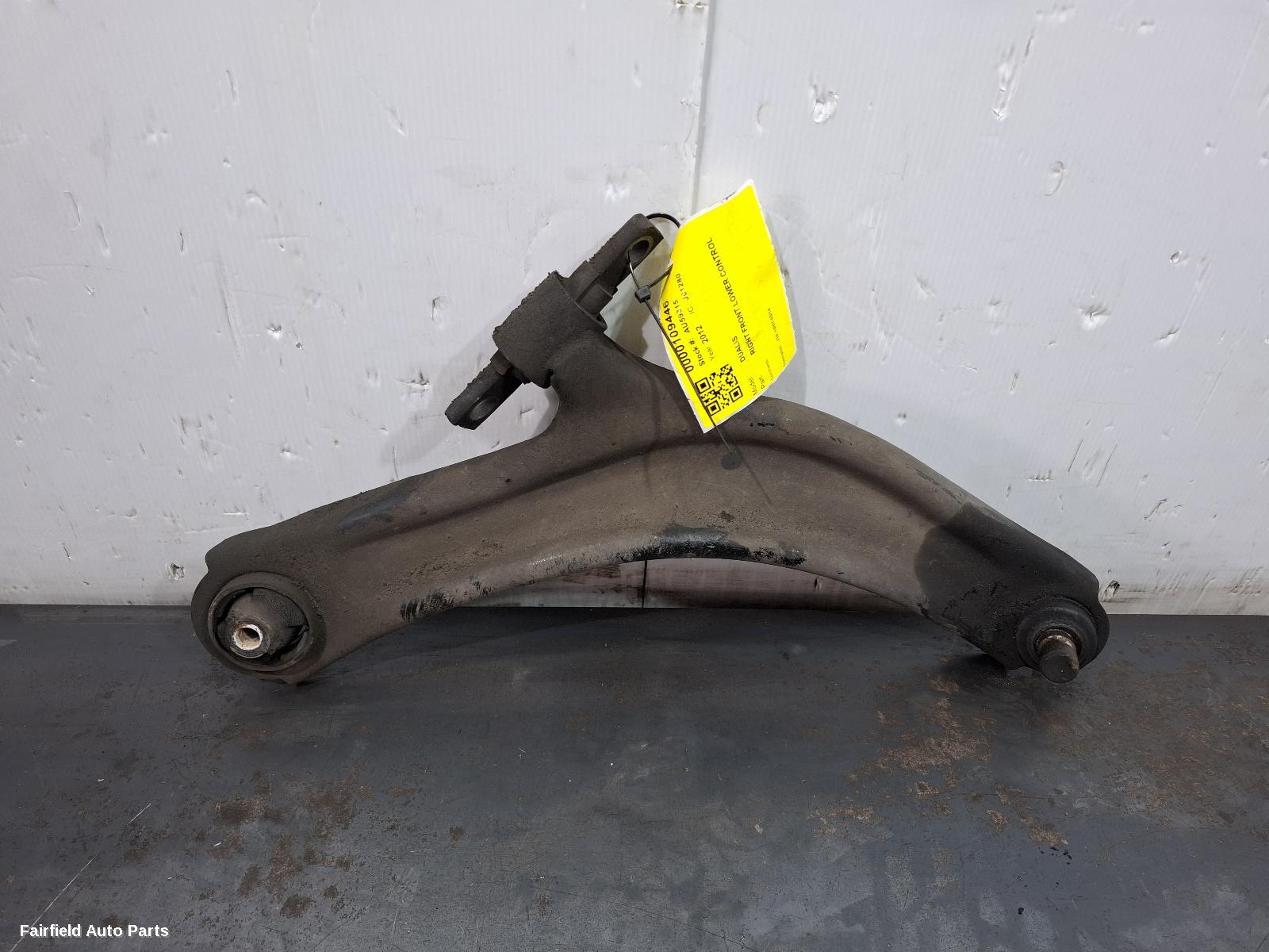 2007-2014 Nissan Dualis Right Front Lower Control Arm