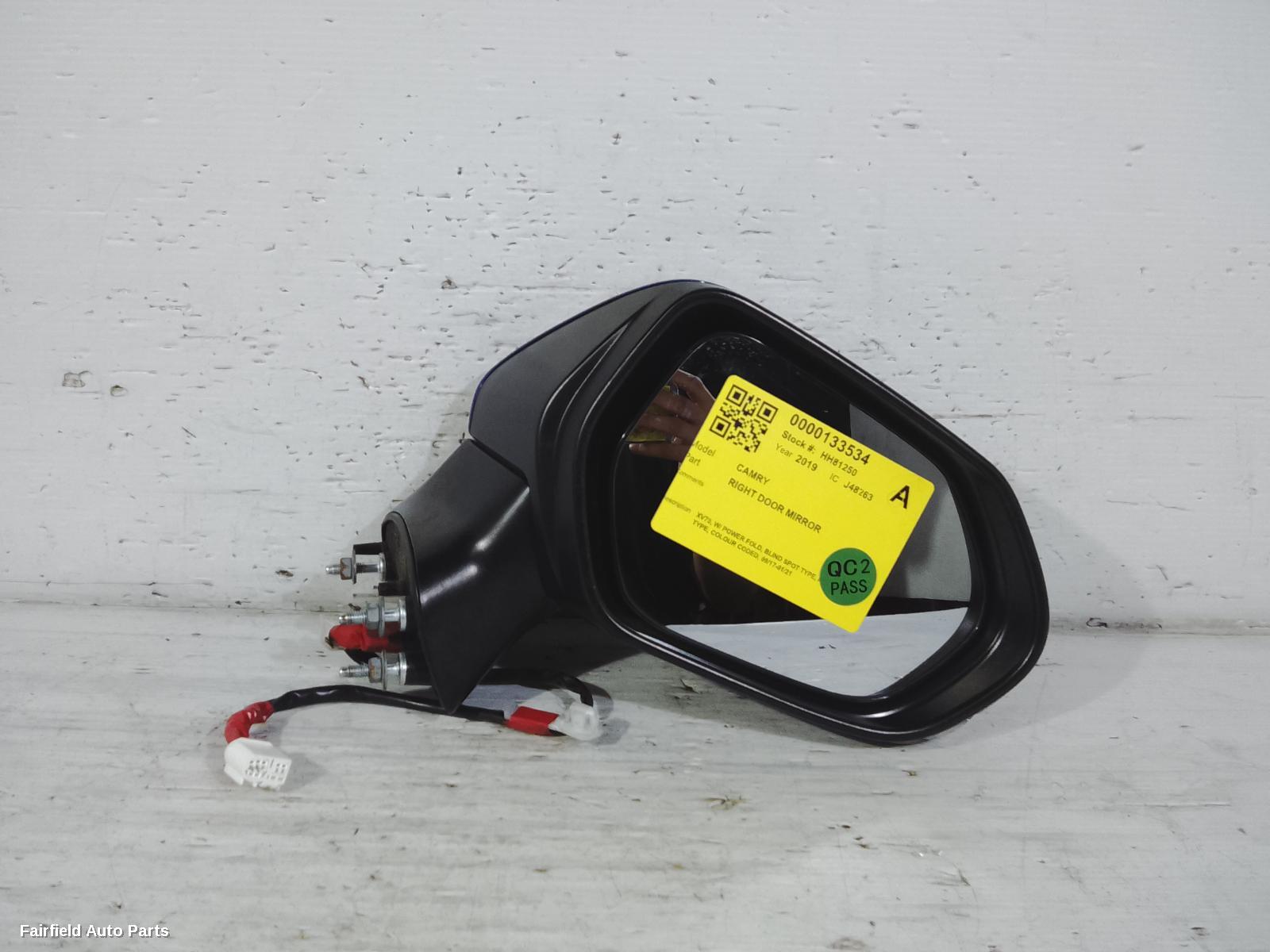 2017-2021 Toyota Camry Right Door Mirror