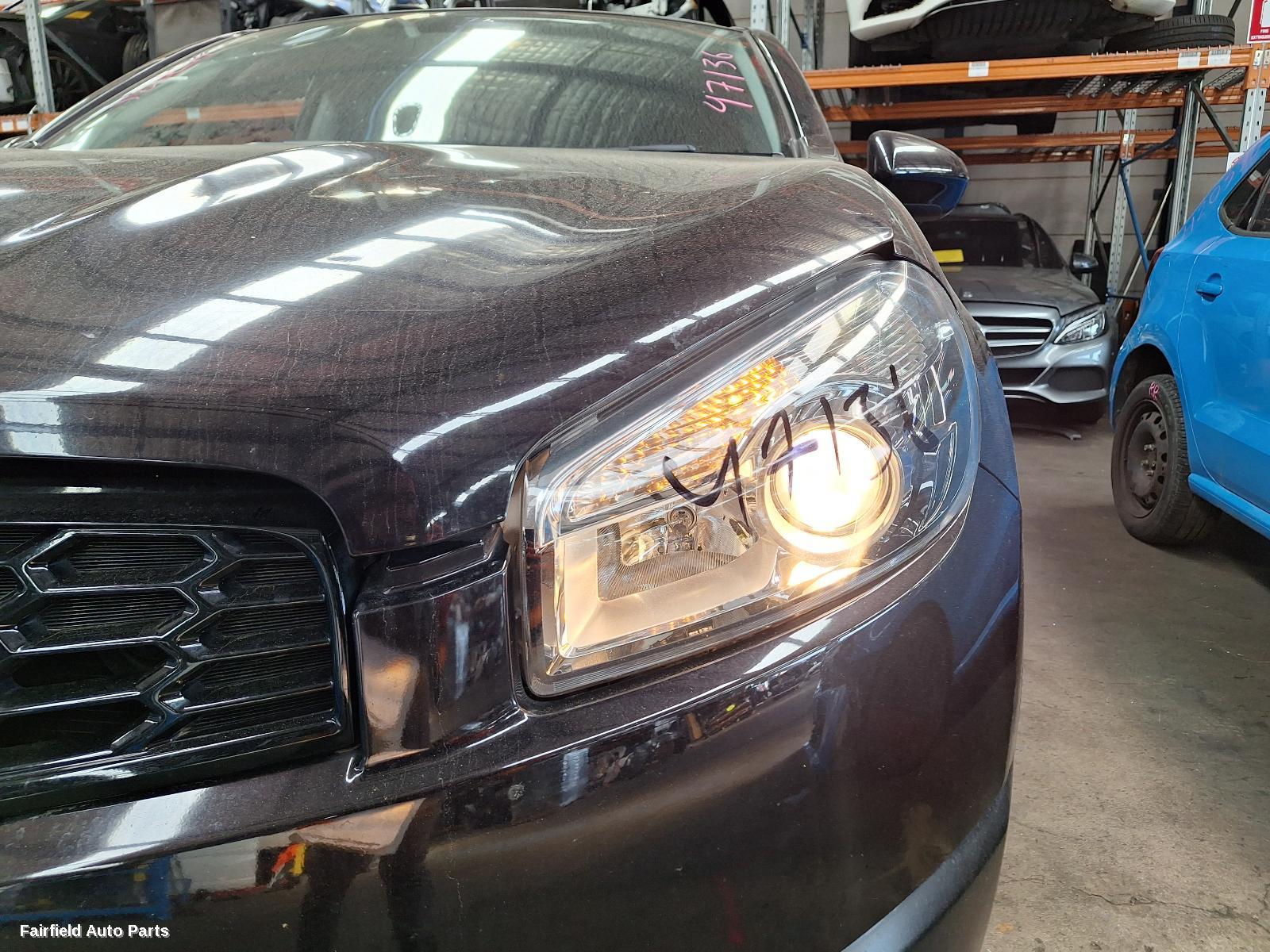 2011 Nissan Dualis F Bar Reinforc Brack