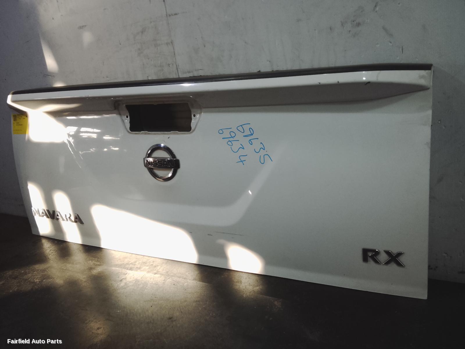 2015-2020 Nissan Navara Bootlid Tailgate