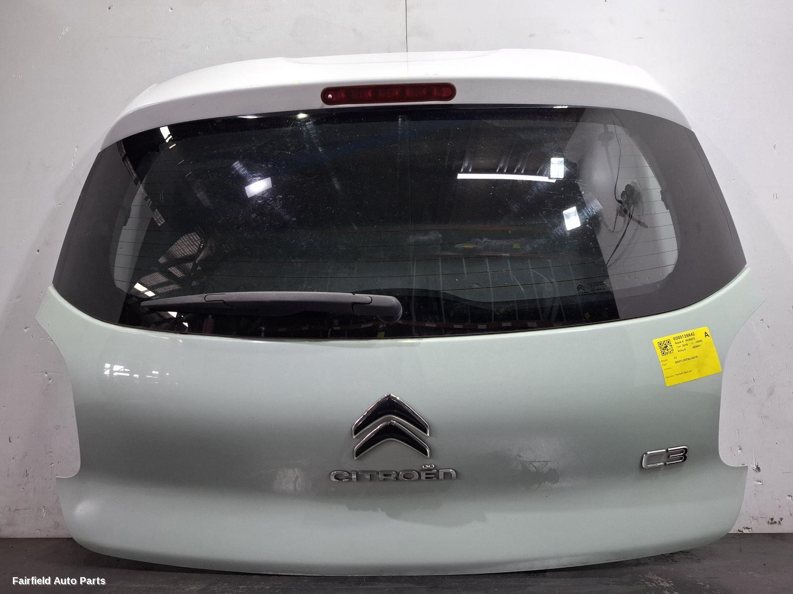 2017-2024 Citroen C3 Bootlid Tailgate