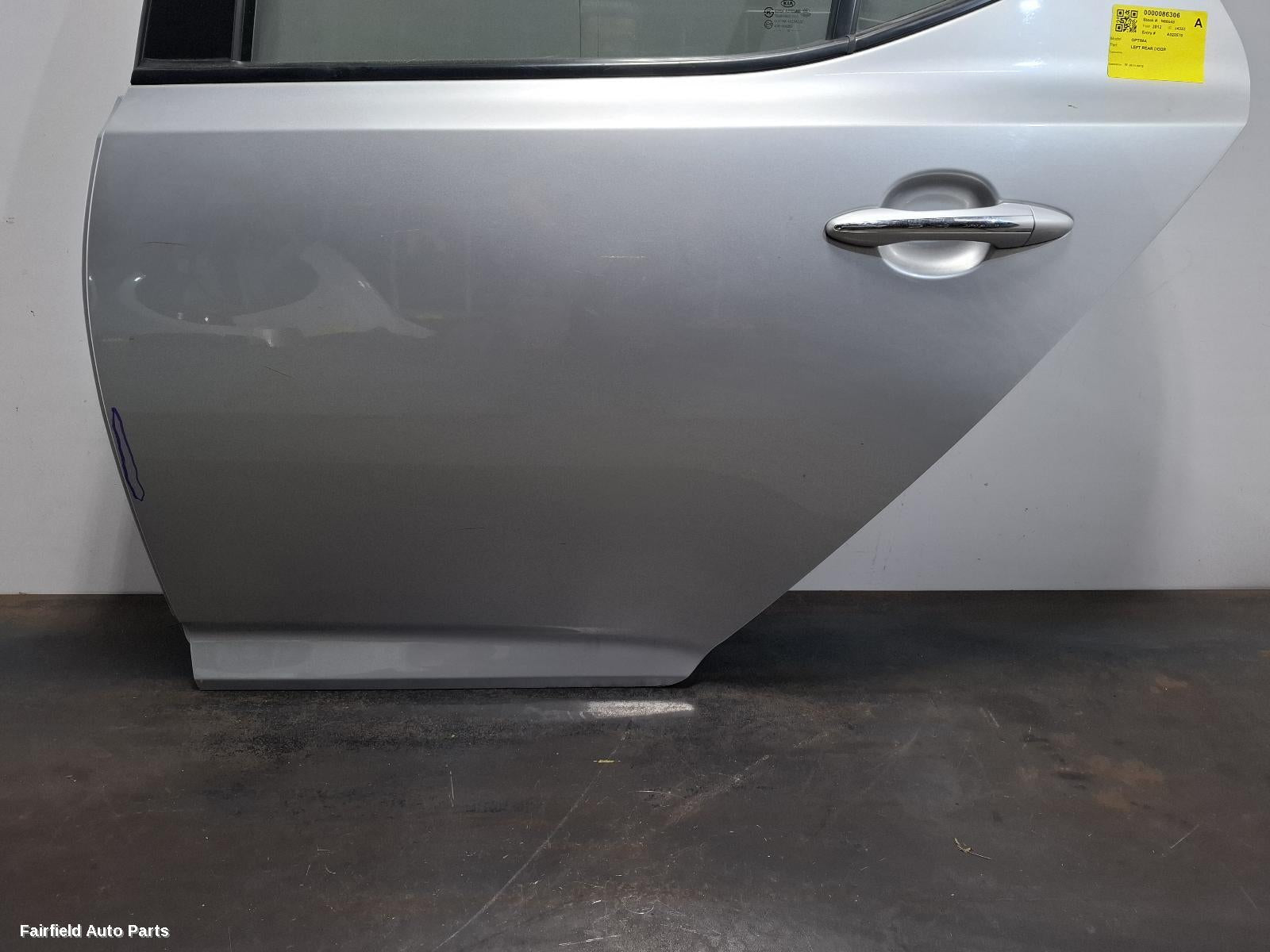 2011-2015 Kia Optima Left Rear Door Sliding