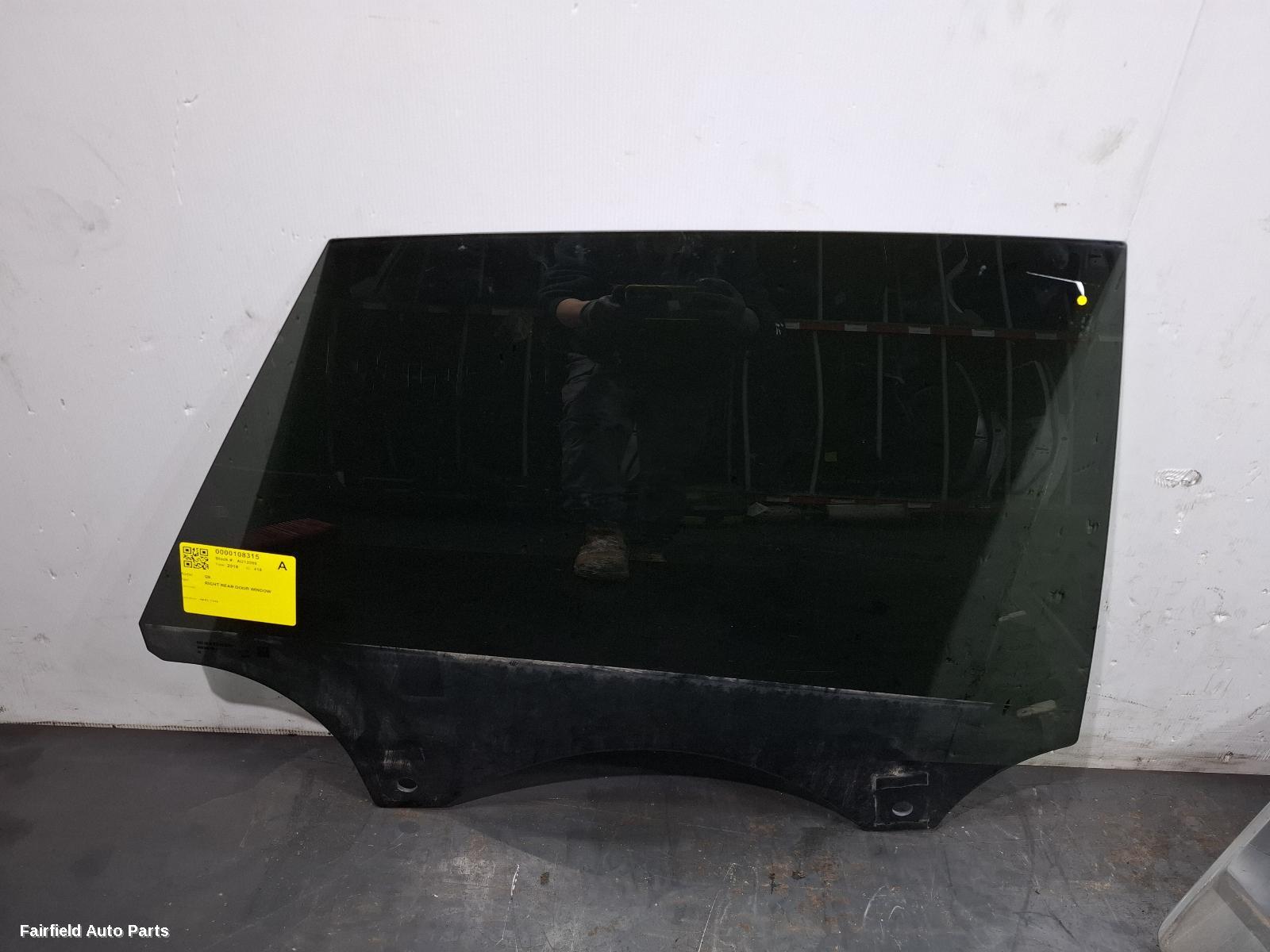2018-2025 Audi Q8 Right Rear Door Window