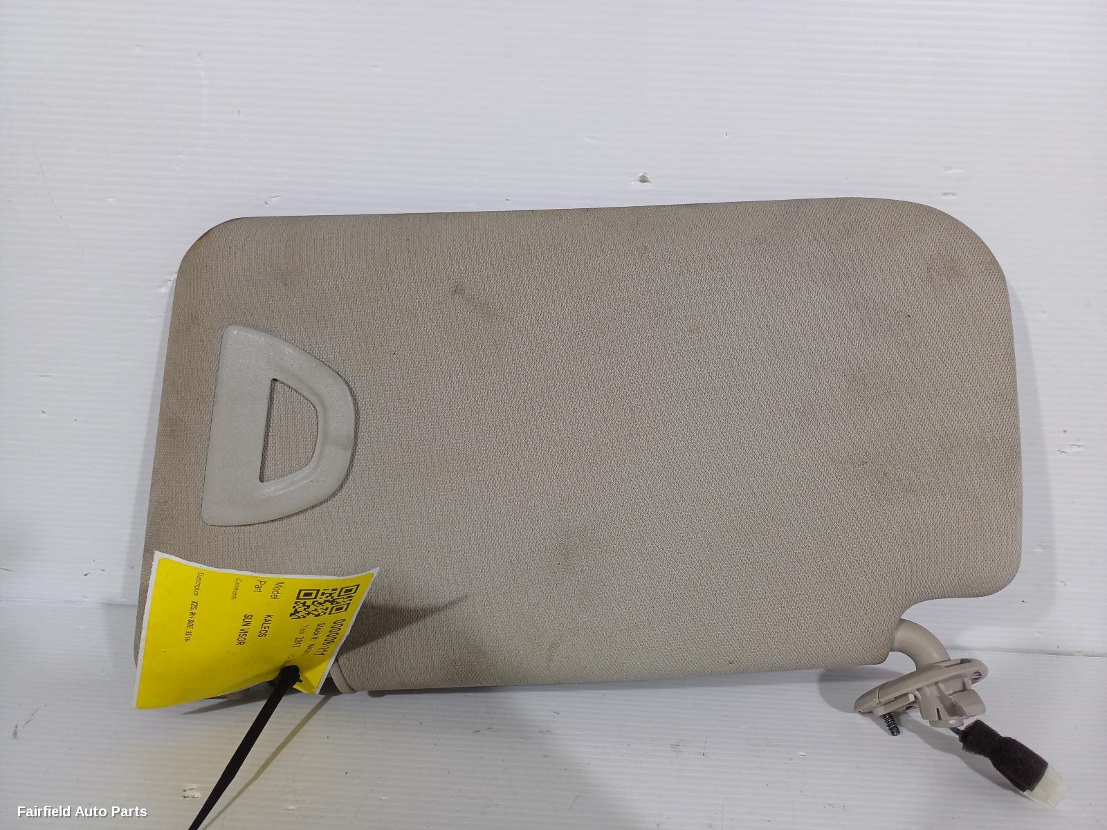 2016-2026 Renault Kaleos Sunvisor