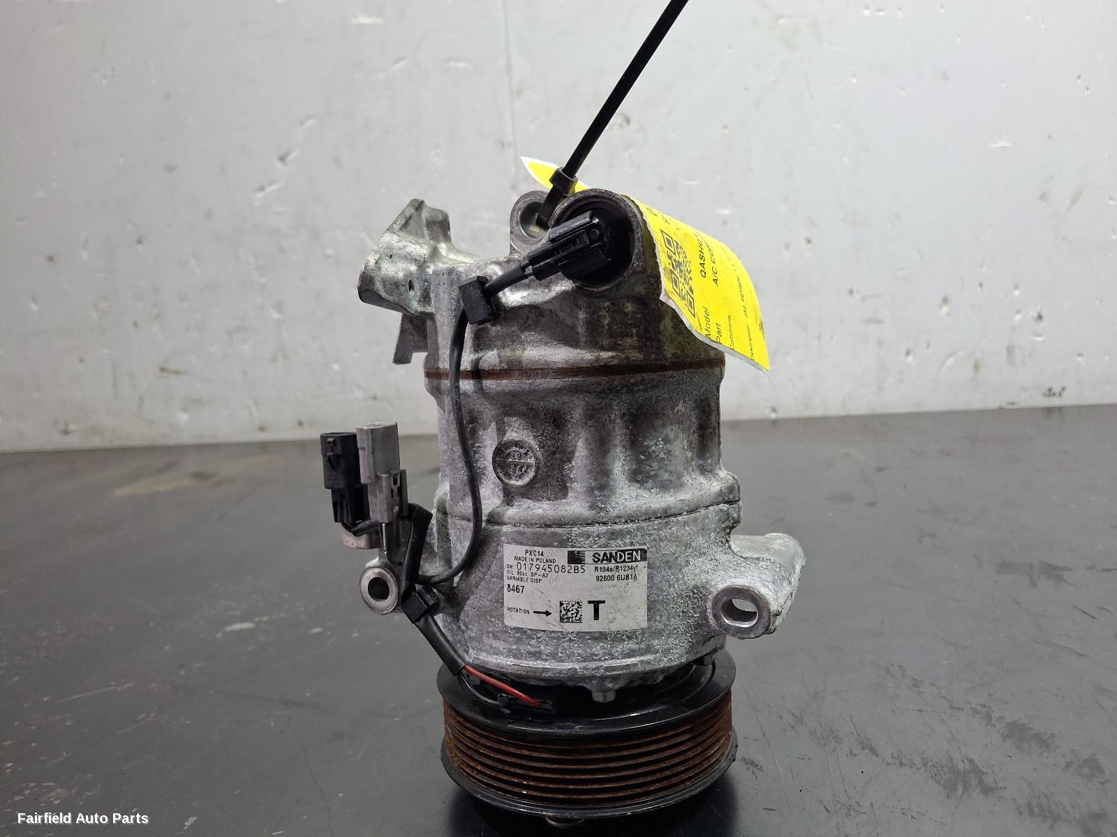 2022-2025 Nissan Qashqai A C Compressor