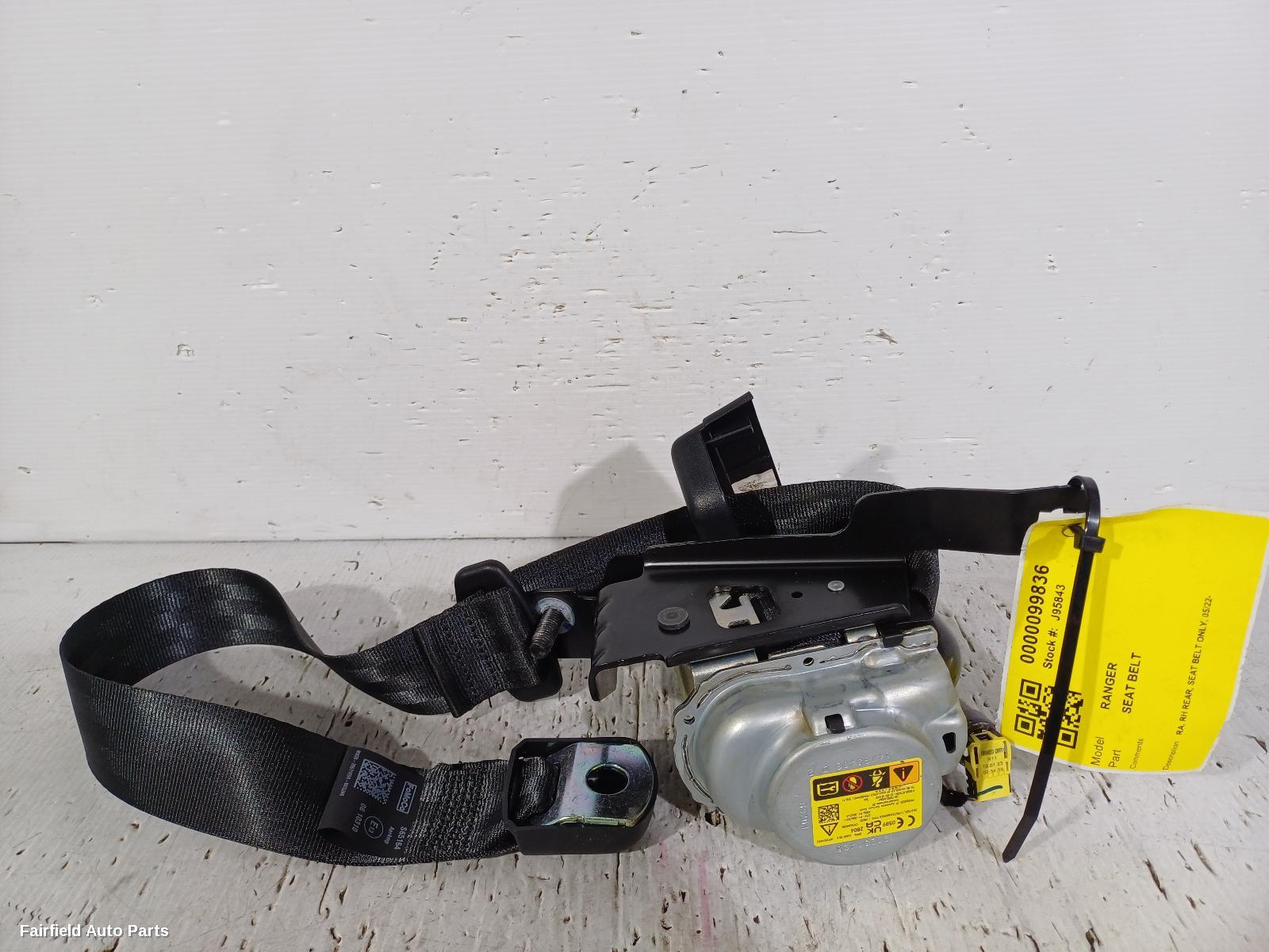 2022-2026 Ford Ranger Seatbelt Stalk