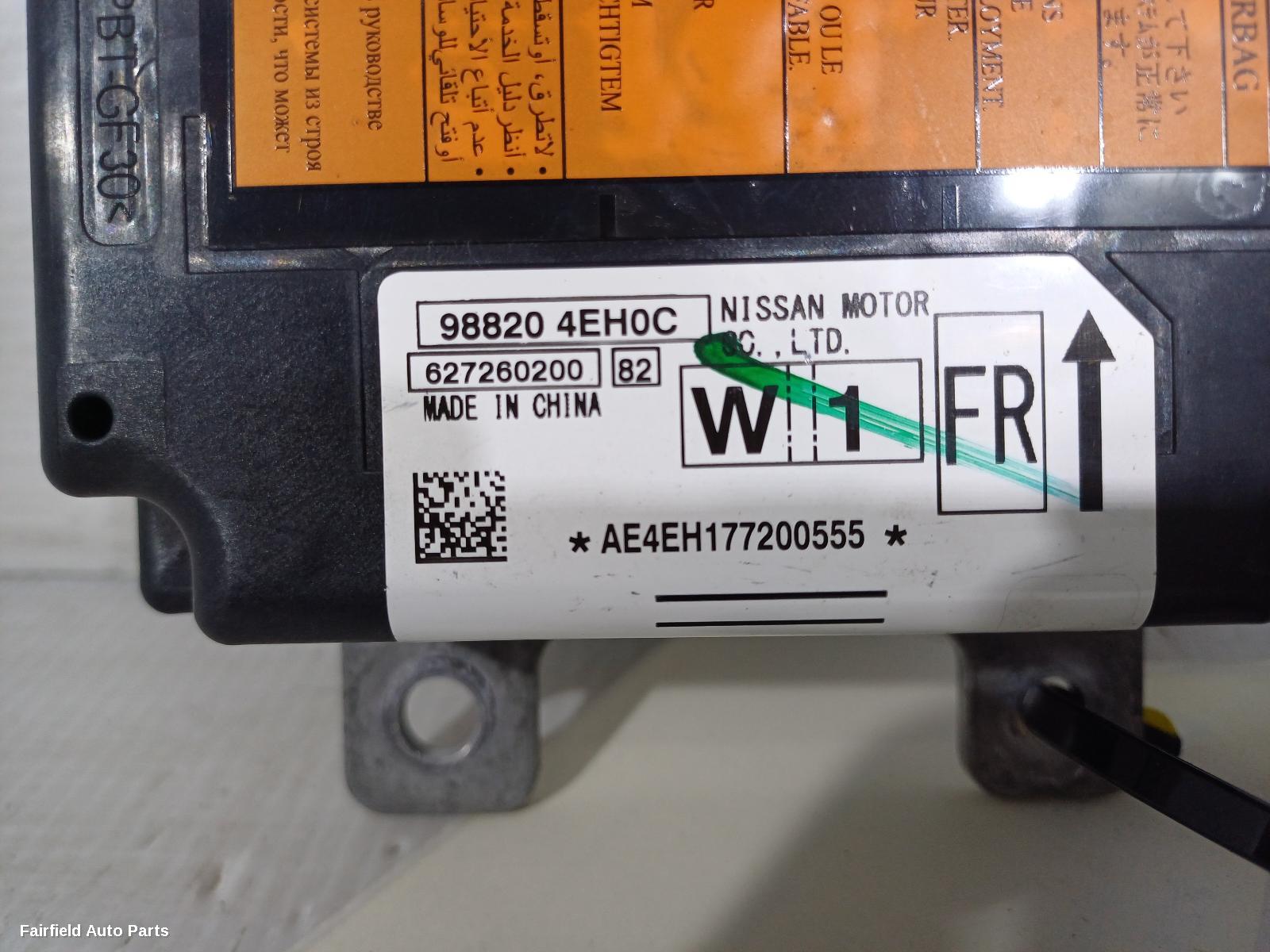 2013-2021 Nissan Qashqai Airbag Module Sensor