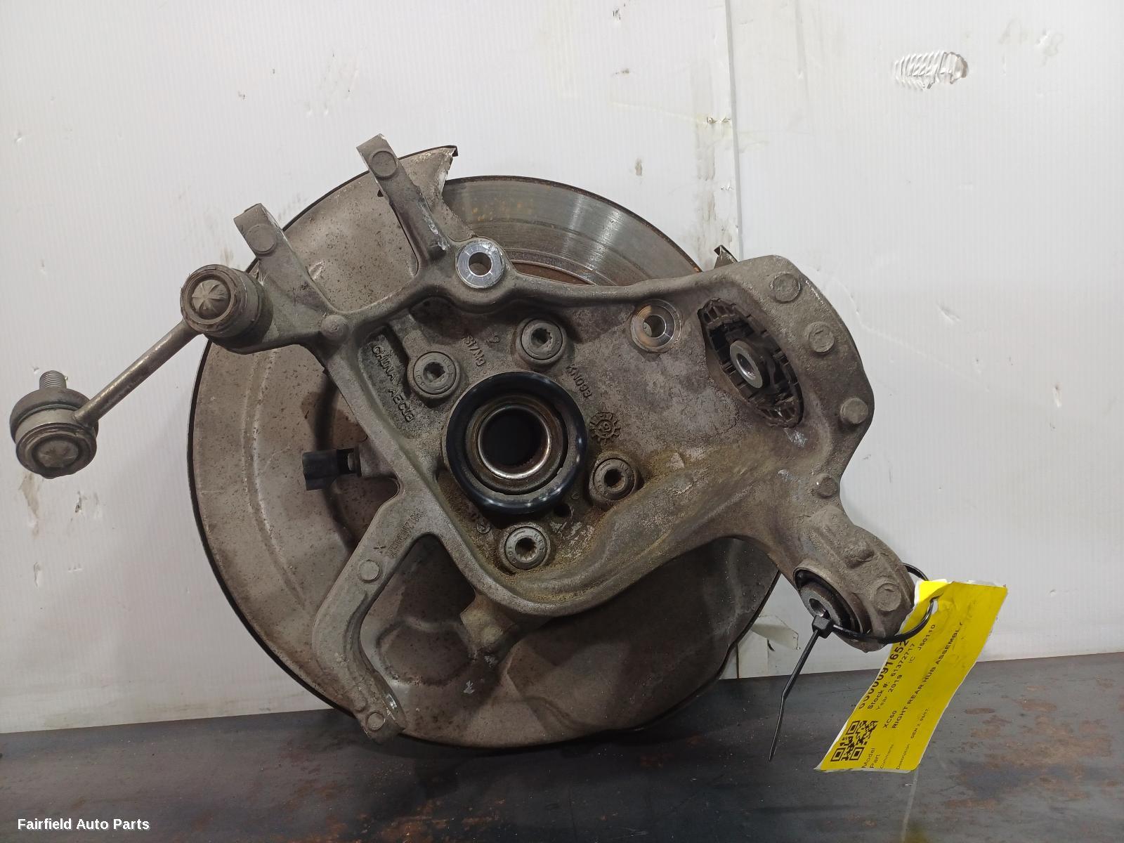 2017-2025 Volvo Xc60 Right Rear Hub Assembly
