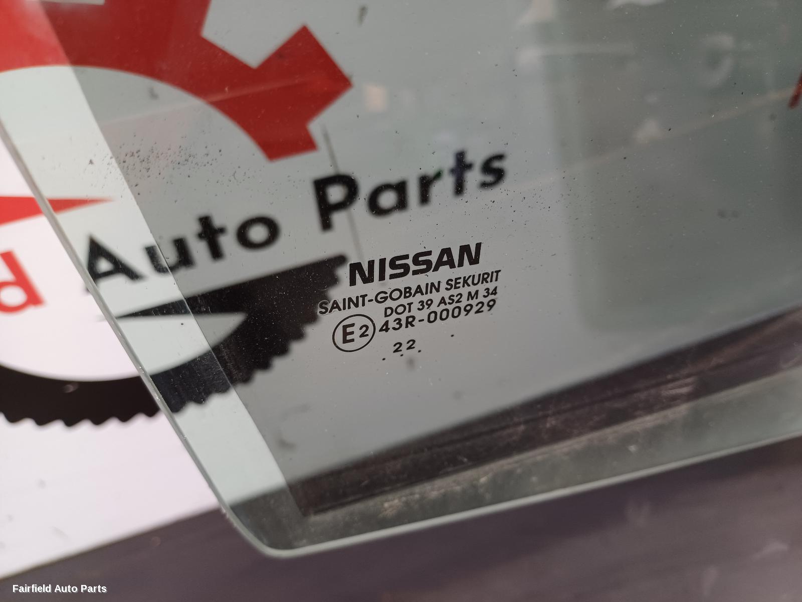 2022-2026 Nissan Qashqai Right Front Door Window