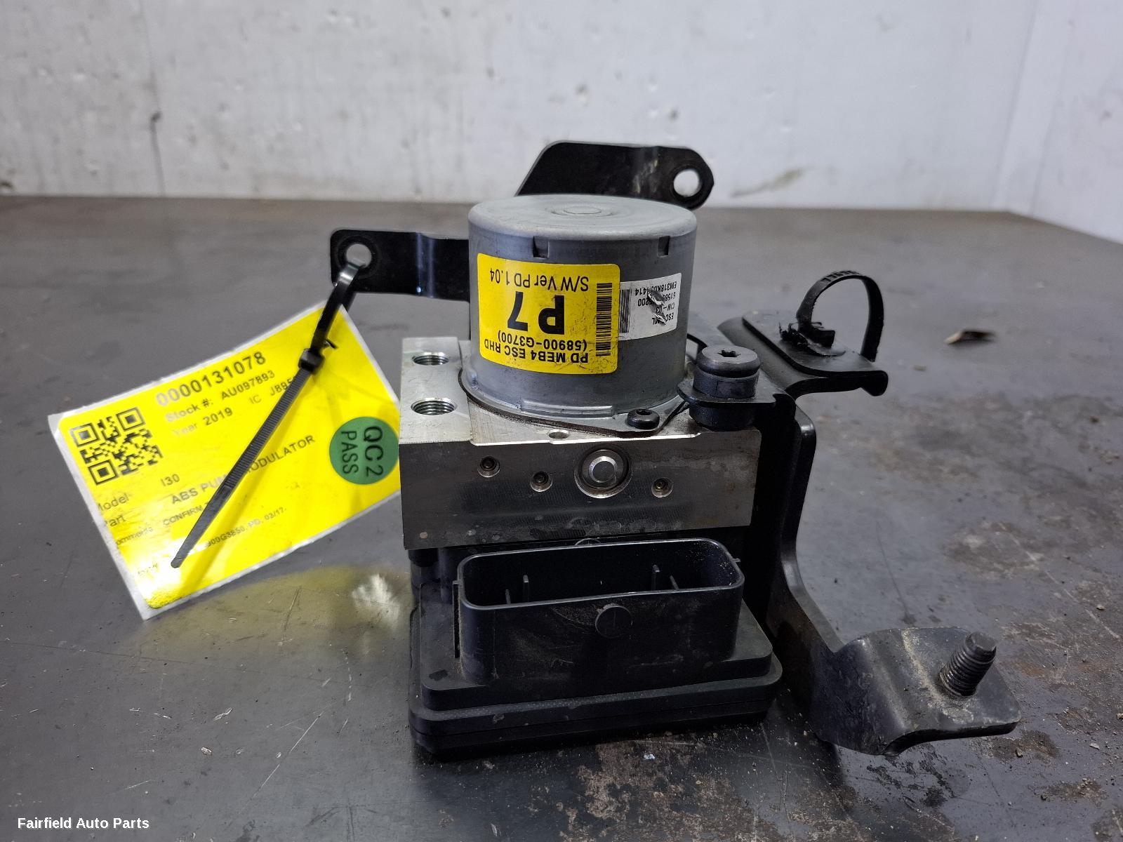 2017-2026 Hyundai I30 Abs Pump Modulator
