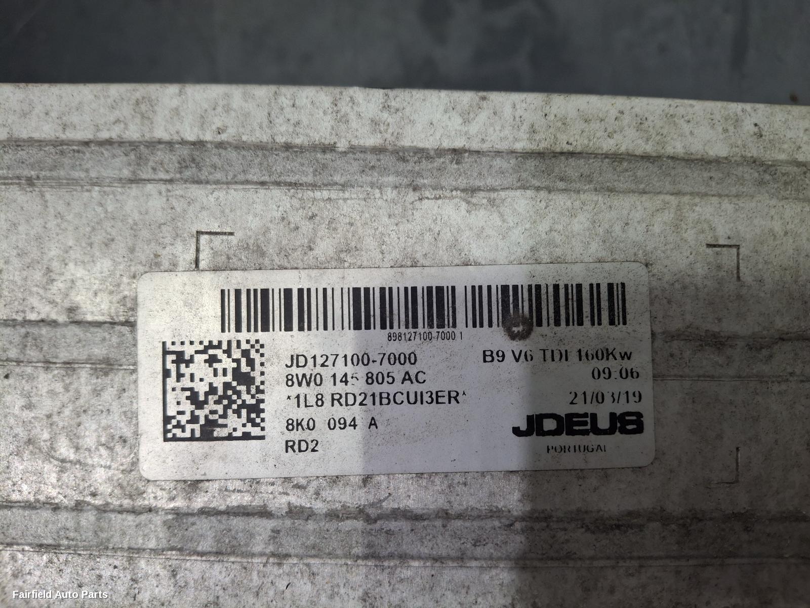 2018-2025 Audi A7 Intercooler