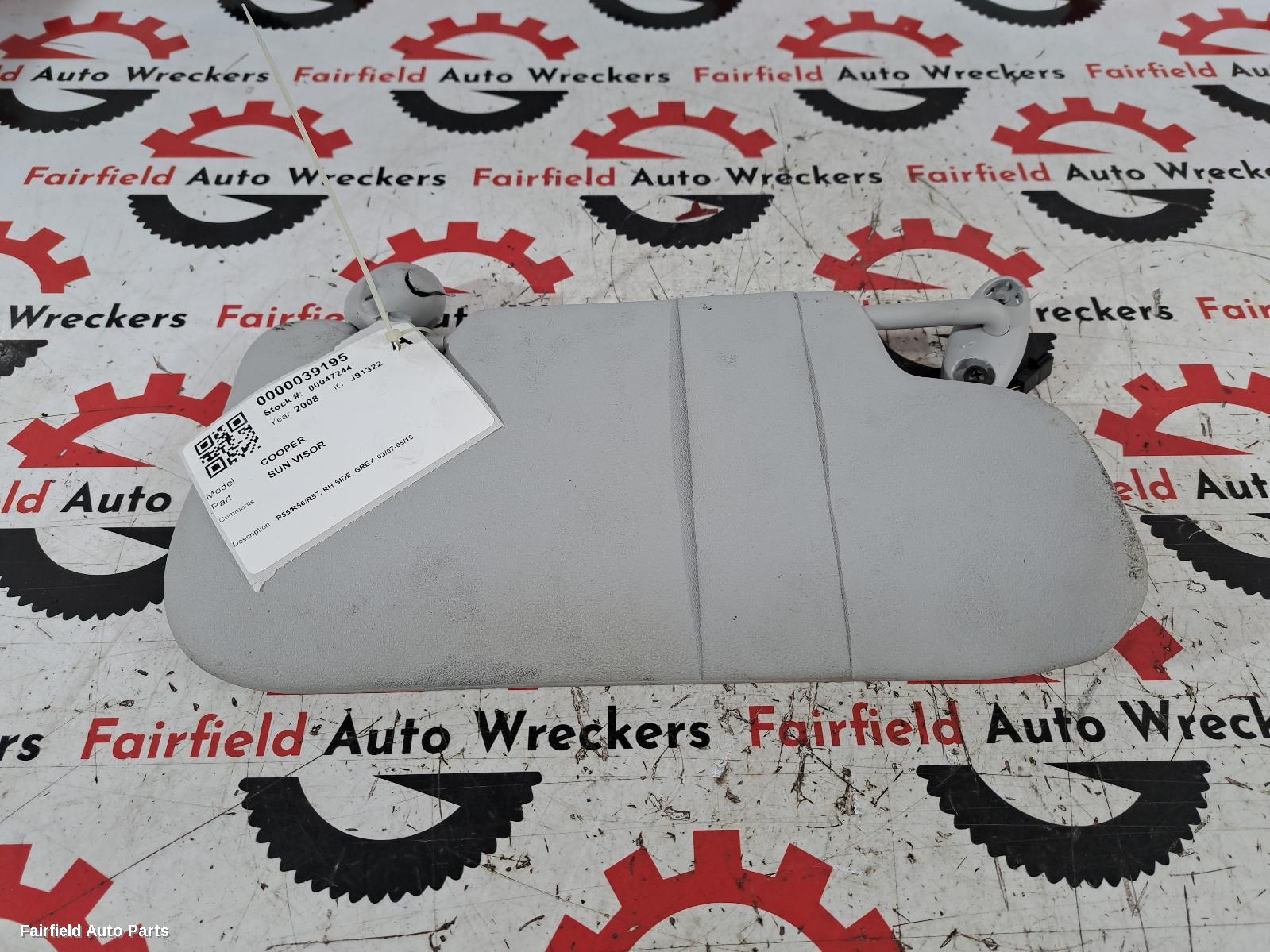 2007-2015 Mini Cooper Sunvisor
