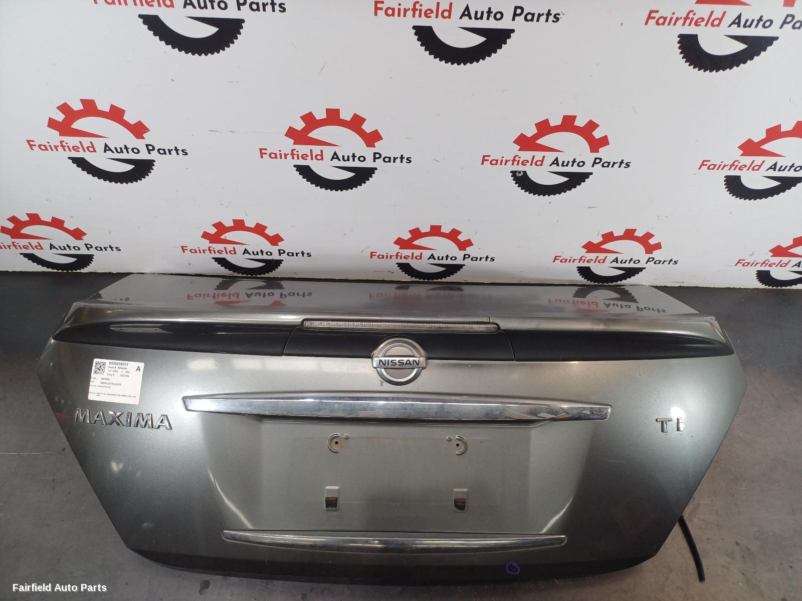 2002-2009 Nissan Maxima Bootlid Tailgate