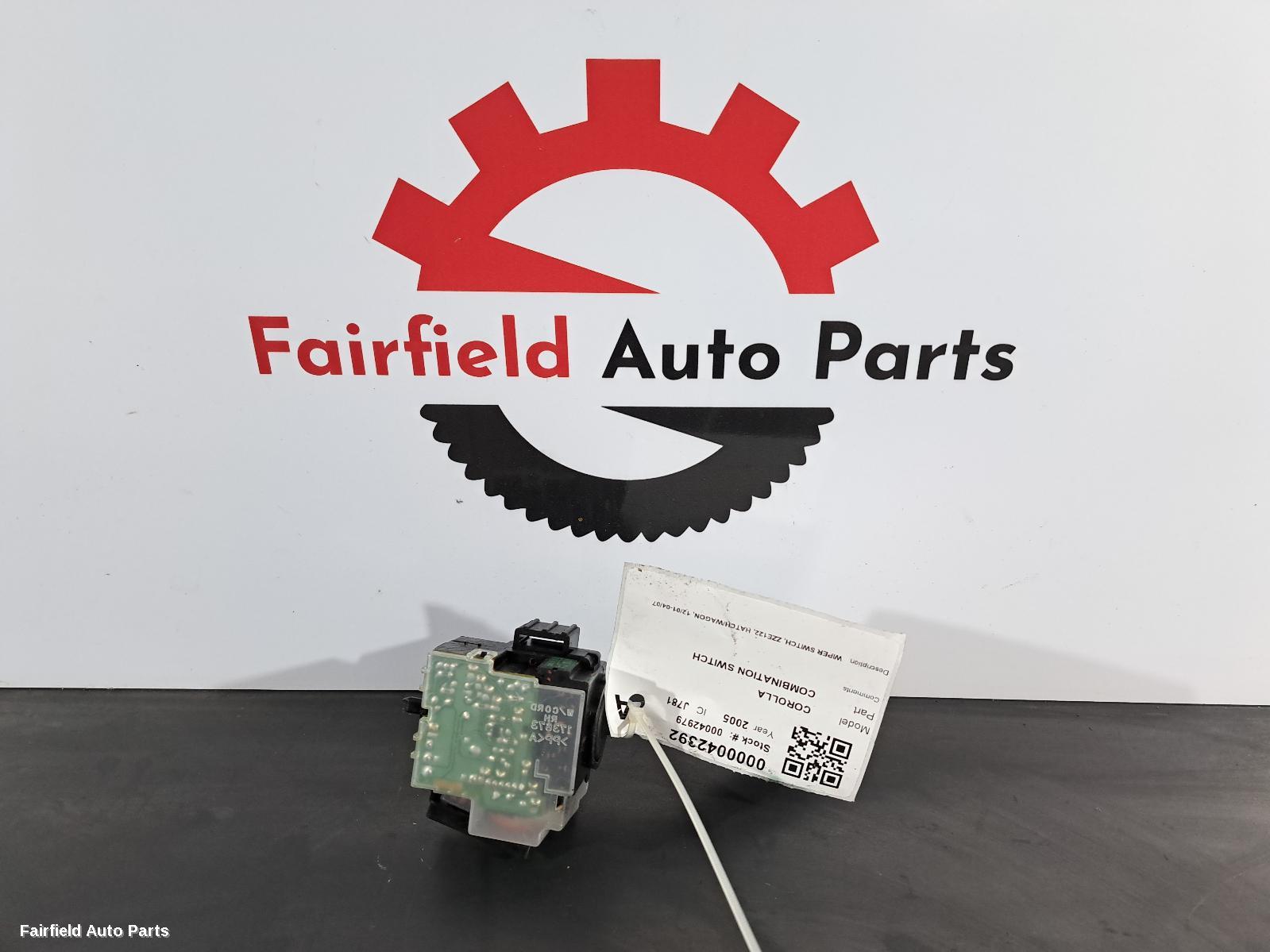 2001-2007 Toyota Corolla Combination Switch
