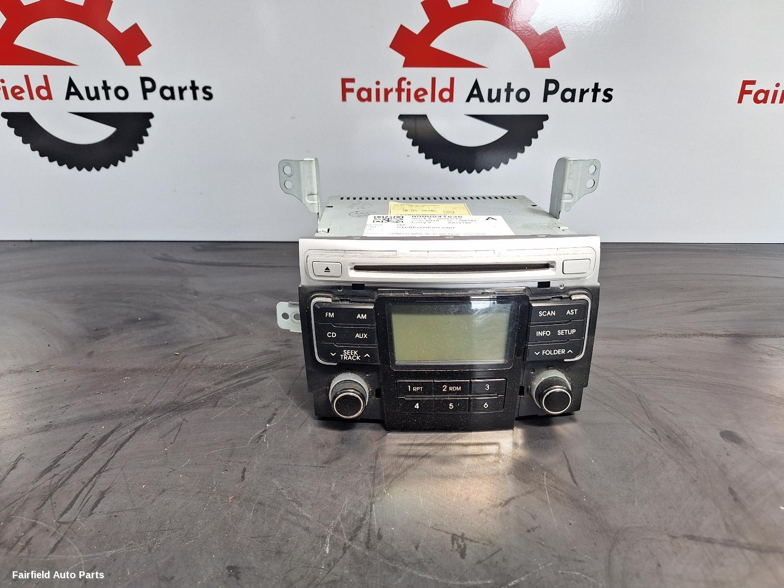 2010-2014 Hyundai I45 Radio Cd Dvd Sat Tv