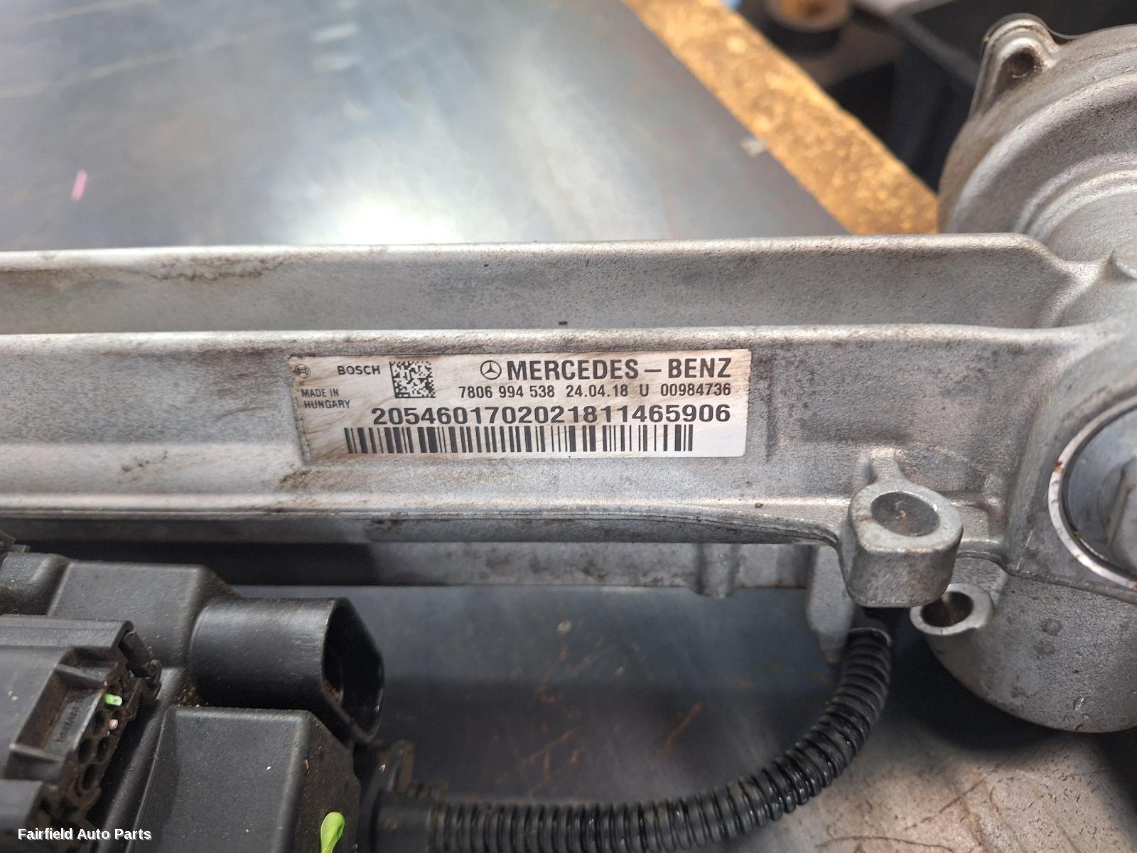 2014-2023 Mercedes C Class Steering Box Rack