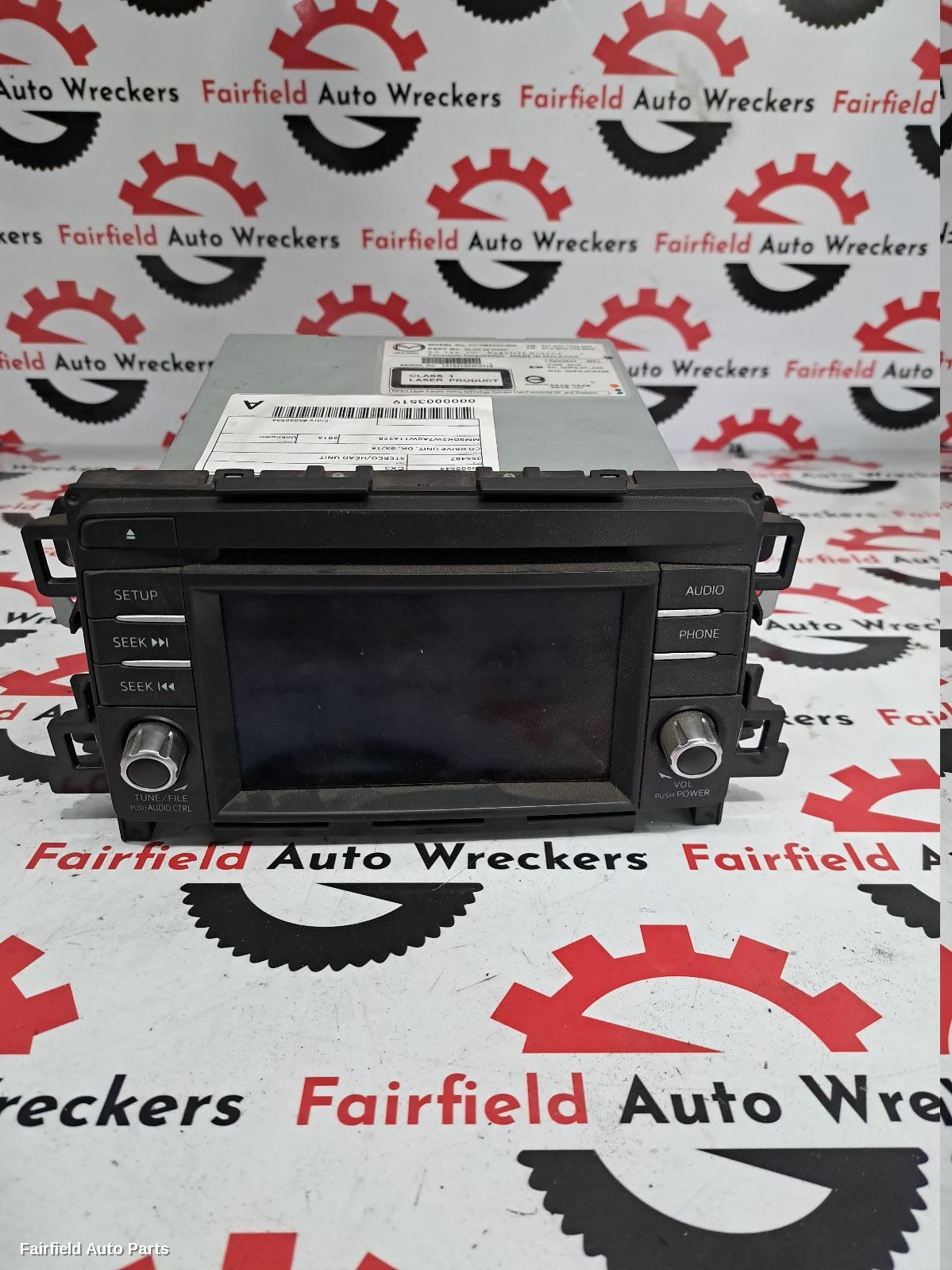 2015-2020 Mazda Cx3 Radio Cd Dvd Sat Tv