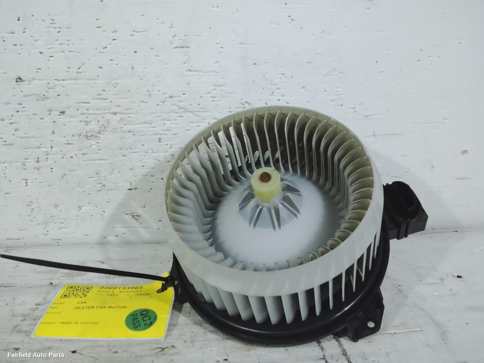2007-2015 Mazda Cx9 Heater Fan Motor