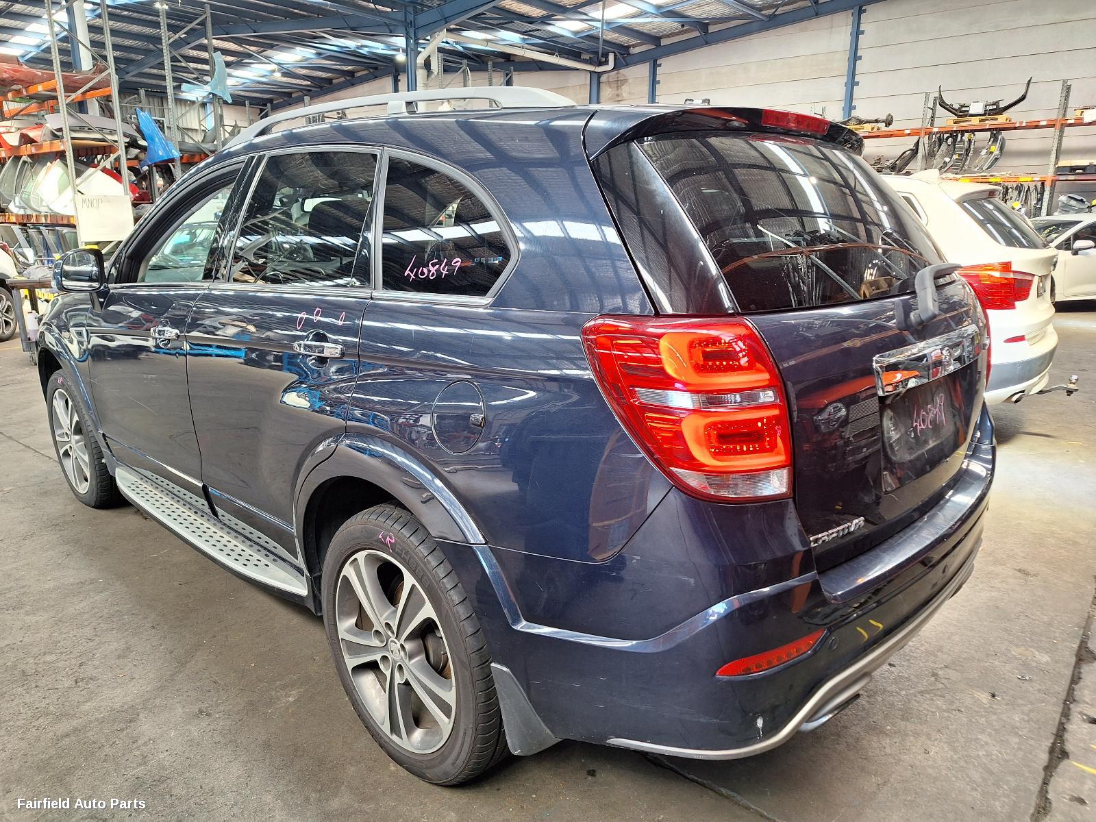 2018 Holden Captiva Rear Spoiler