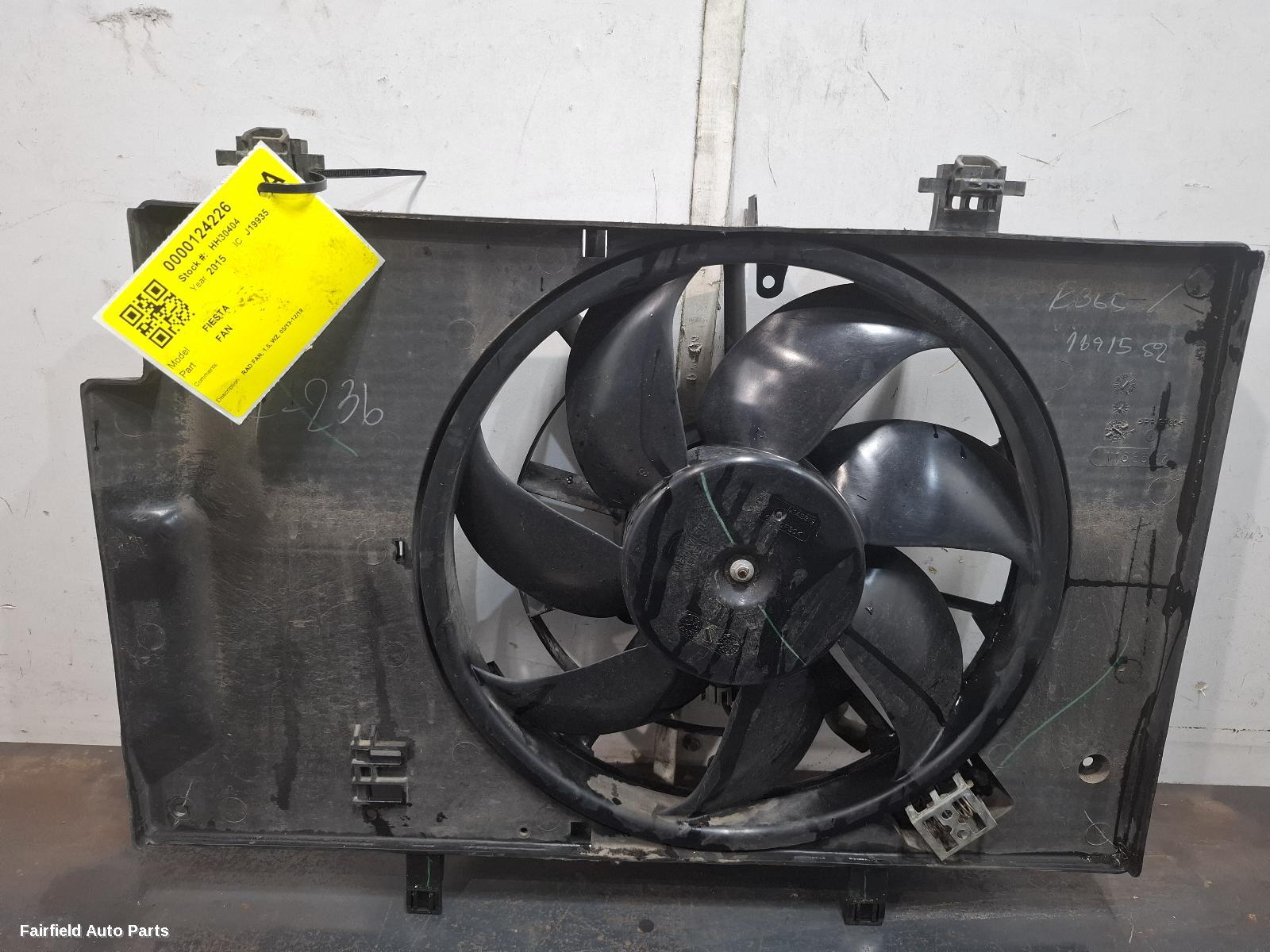 2013-2019 Ford Fiesta Fan